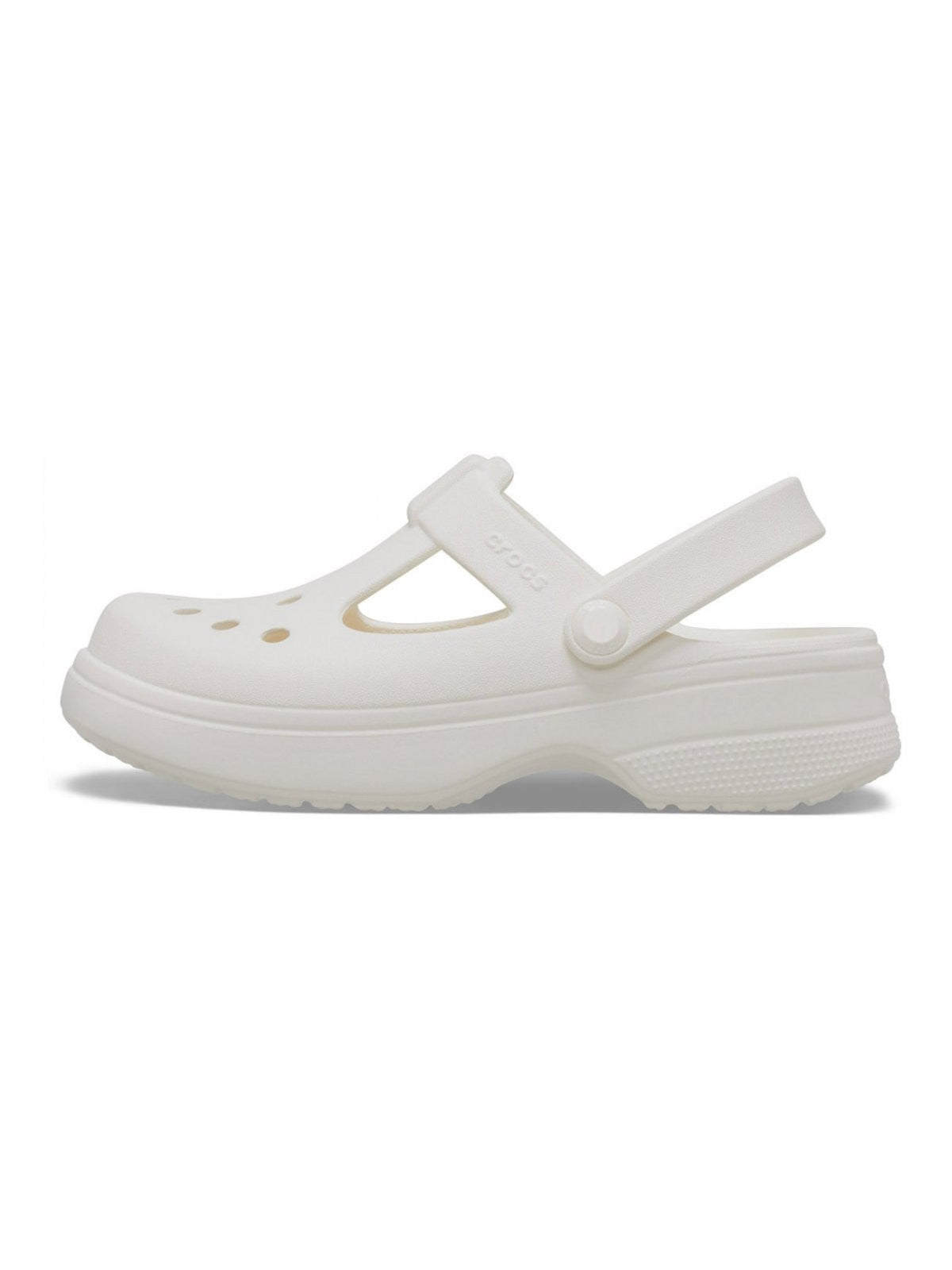 CROCS Sandalo Bambine e ragazze Classic Mary Jane Clog K 210615 OWV CHALK