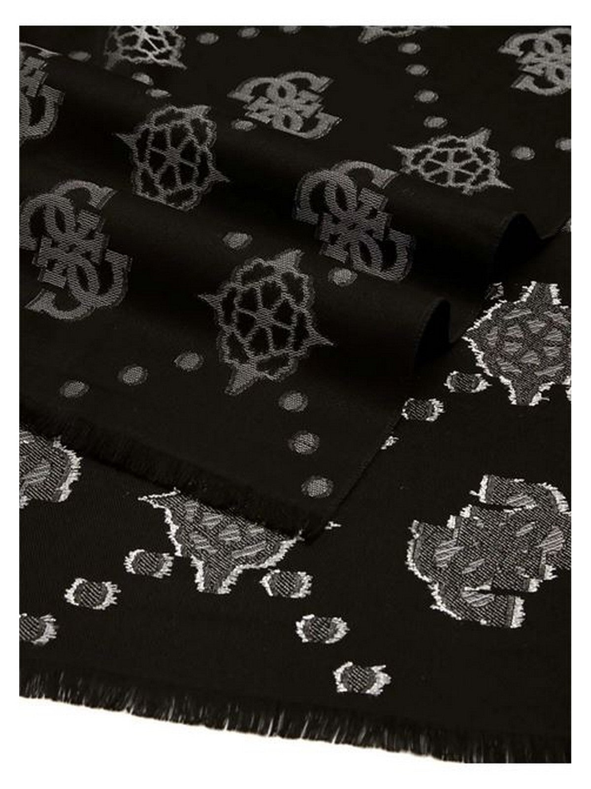 GUESS Sciarpa Donna ZALINA SCARF 70X180 AW5408 POL03 BLA BLACK