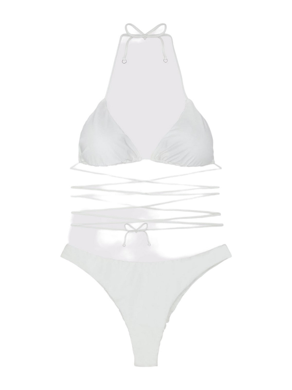 ME FUI Costume da bagno Donna MF24-0310WH Bianco gioboutiqueweb