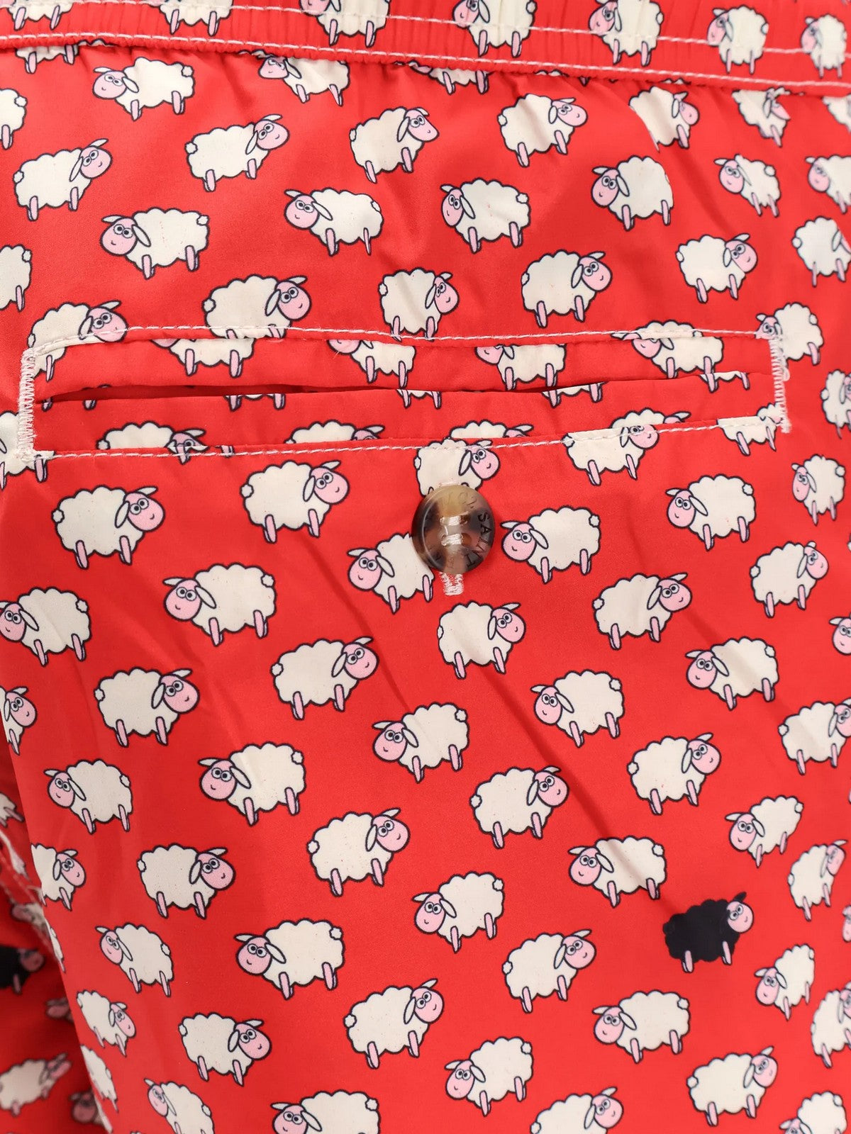 MC2 SAINT BARTH Costume da bagno Uomo LIGHTING MICRO FANTASY 05519H BLACK SHEEP 41