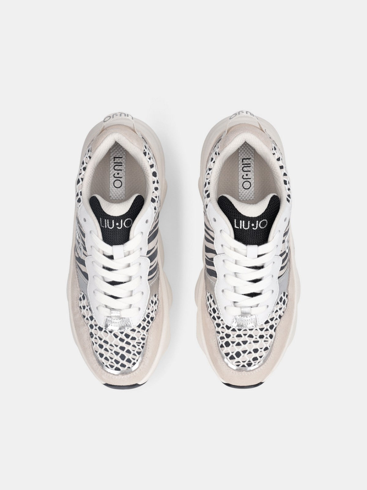 LIU JO Sneaker Donna STEFFY 01 BF5061PX749 S19D1 ZEBRA