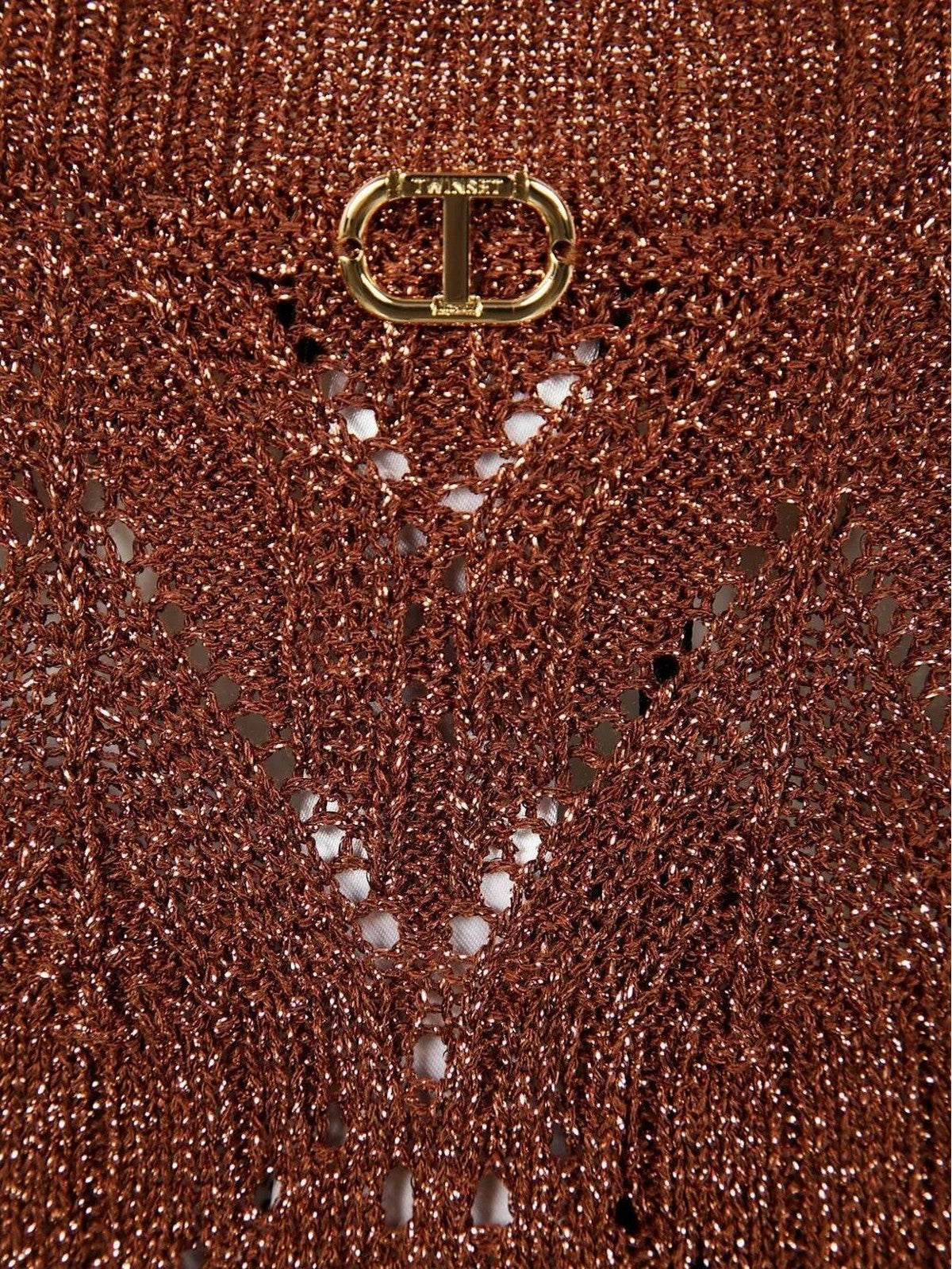 TWINSET Abito Donna 251TT3198 12450 Marrone gioboutiqueweb