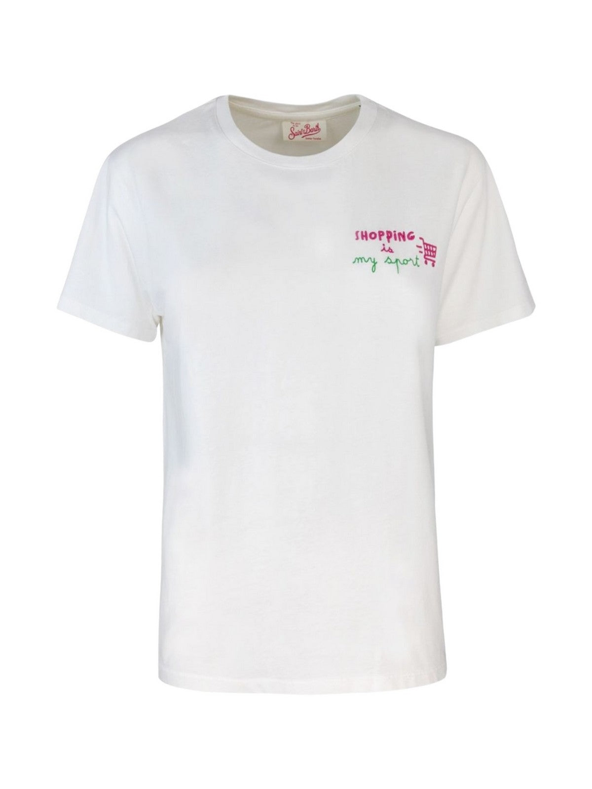 MC2 SAINT BARTH T-Shirt e Polo Donna EMILIE 05754F Bianco gioboutiqueweb
