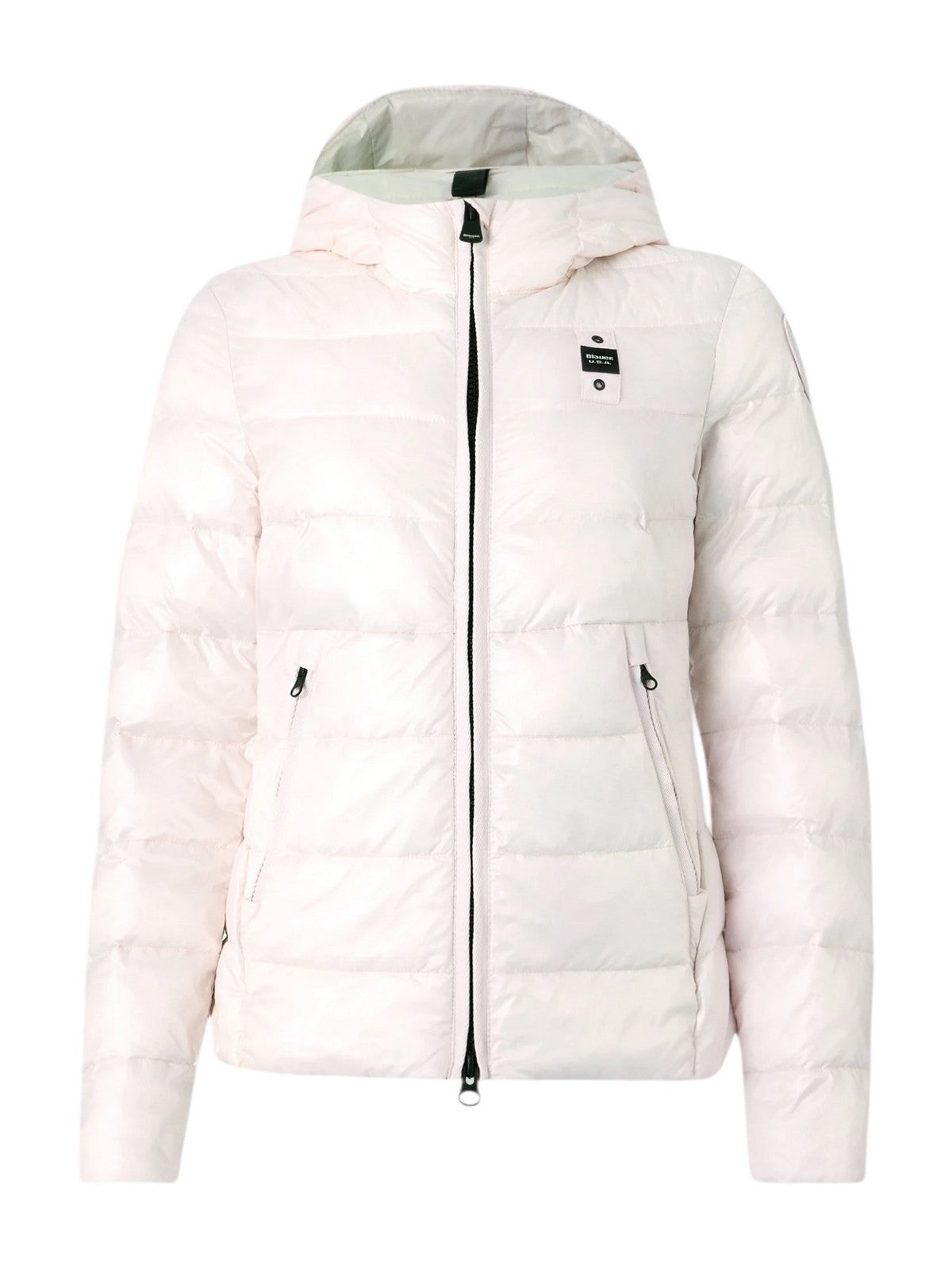 BLAUER Piumino Donna CAROLL 25SBLDC02234 006648 100 BIANCO OTTICO gioboutiqueweb