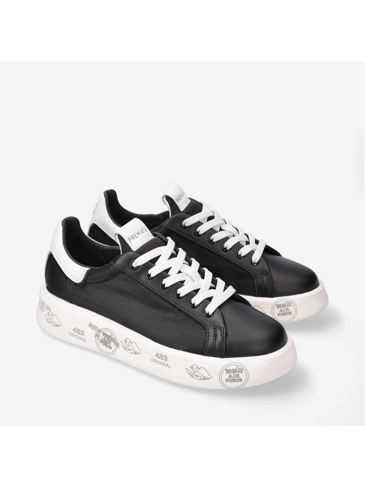 PREMIATA Sneaker Donna BELLE VAR 6278 Nero gioboutiqueweb