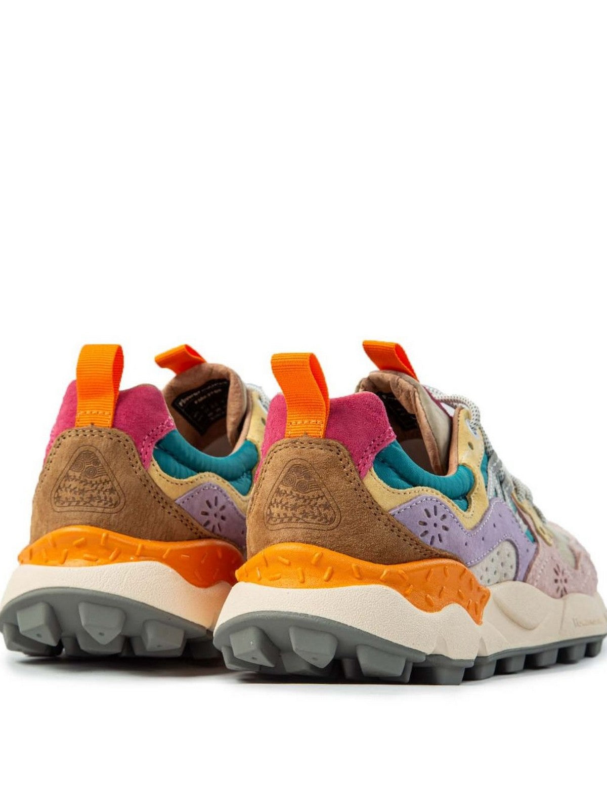 FLOWER MOUNTAIN Sneaker Donna YAMANO 3 WOMAN 2017817-01-3M51 LIGHT PINK-LILAC-PETROL