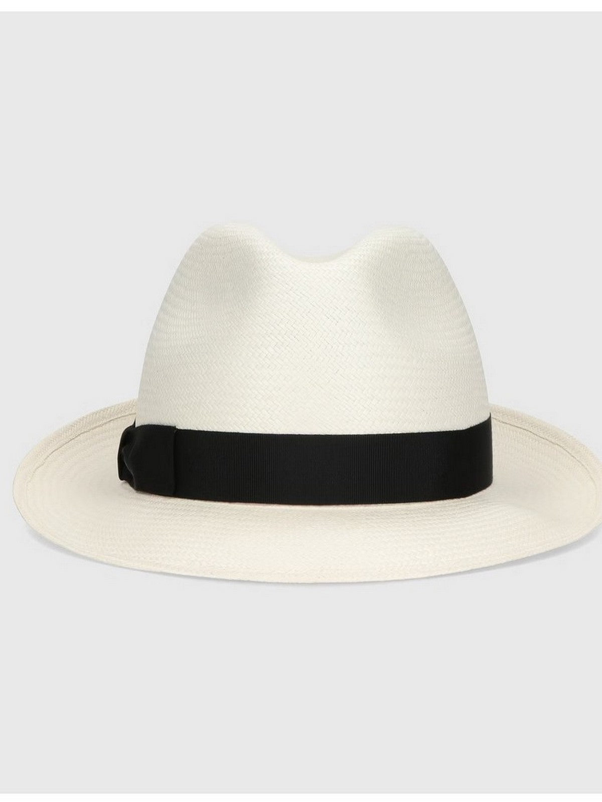 BORSALINO Cappello Donna 1991 01A1 Sbiancato cinta nera