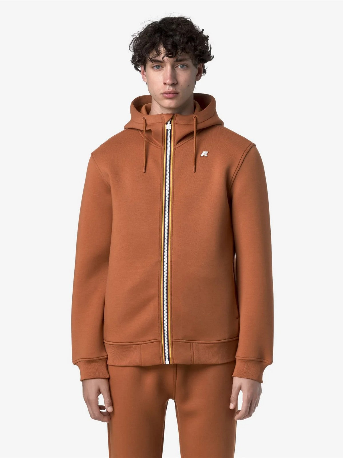 K-WAY Giubbino Uomo Rainer spacer K2141DW WGG Orange Adobe