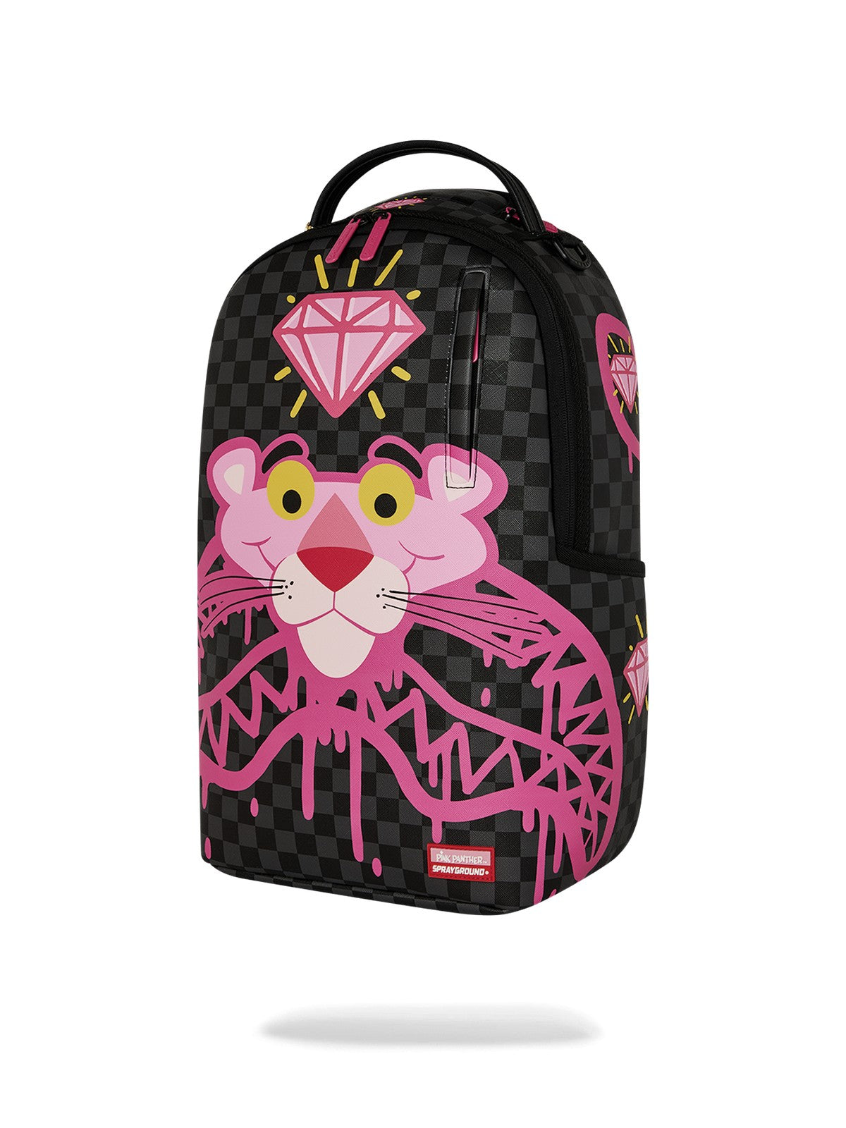 SPRAYGROUND Zaino Unisex adulto PINK PANTHER DRIPPY DIAMONDS DLXSV BACKPACK 910B8790NSZ Nero