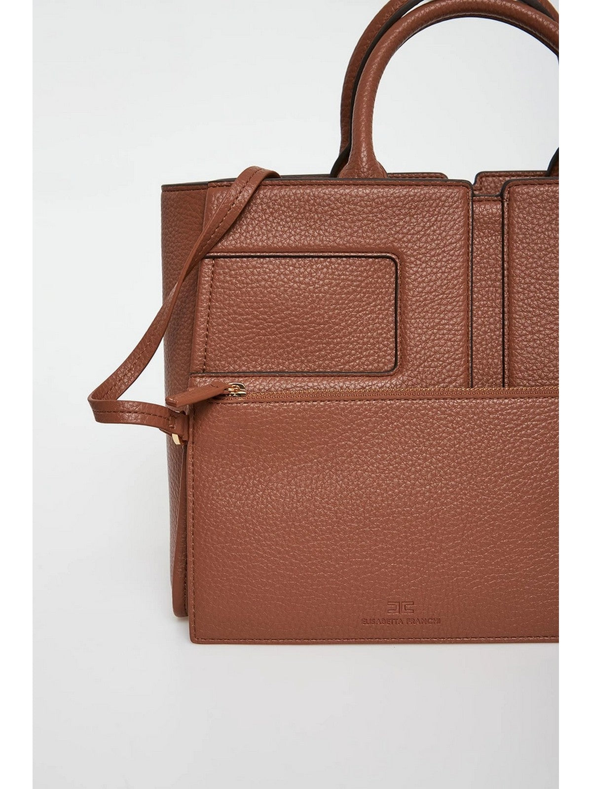 ELISABETTA FRANCHI Borsa Donna BS34A56E2 EC1 BROWN SUGAR
