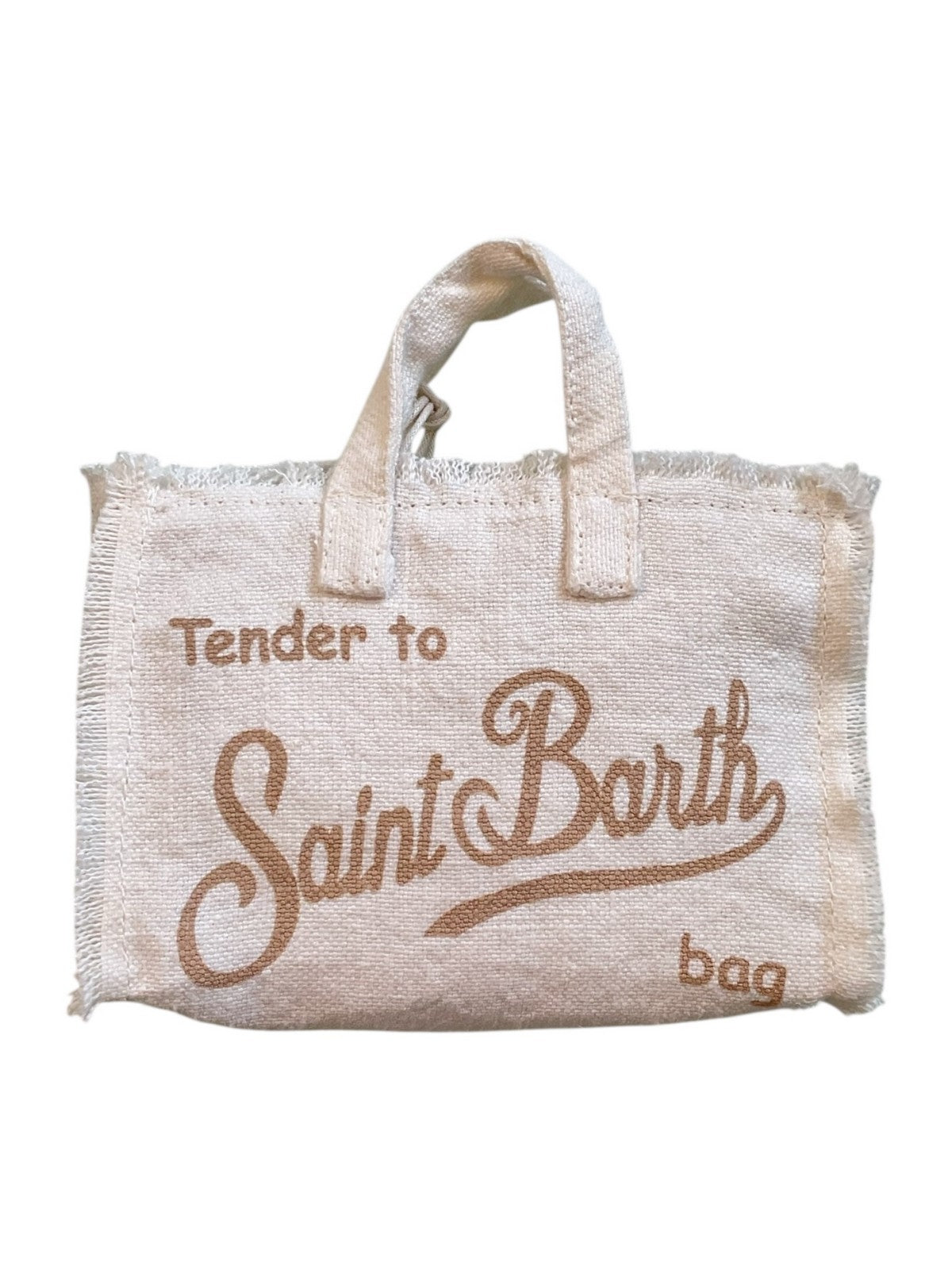 MC2 SAINT BARTH Pochette Donna PHONE BAG LINEN 09067L LINEN 1011