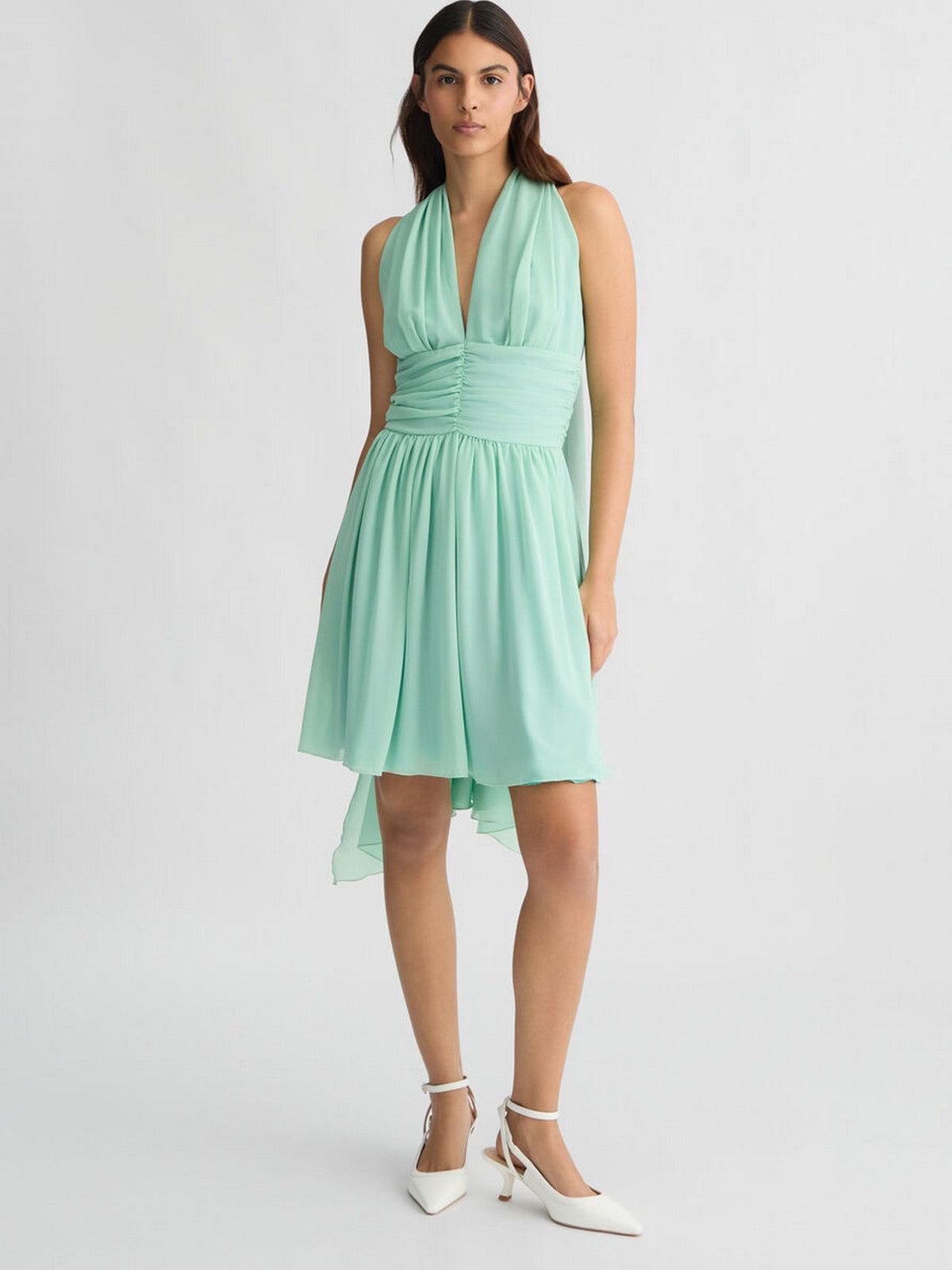 LIU JO BLACK Abito Donna CA5302TS869 X0687 Verde gioboutiqueweb