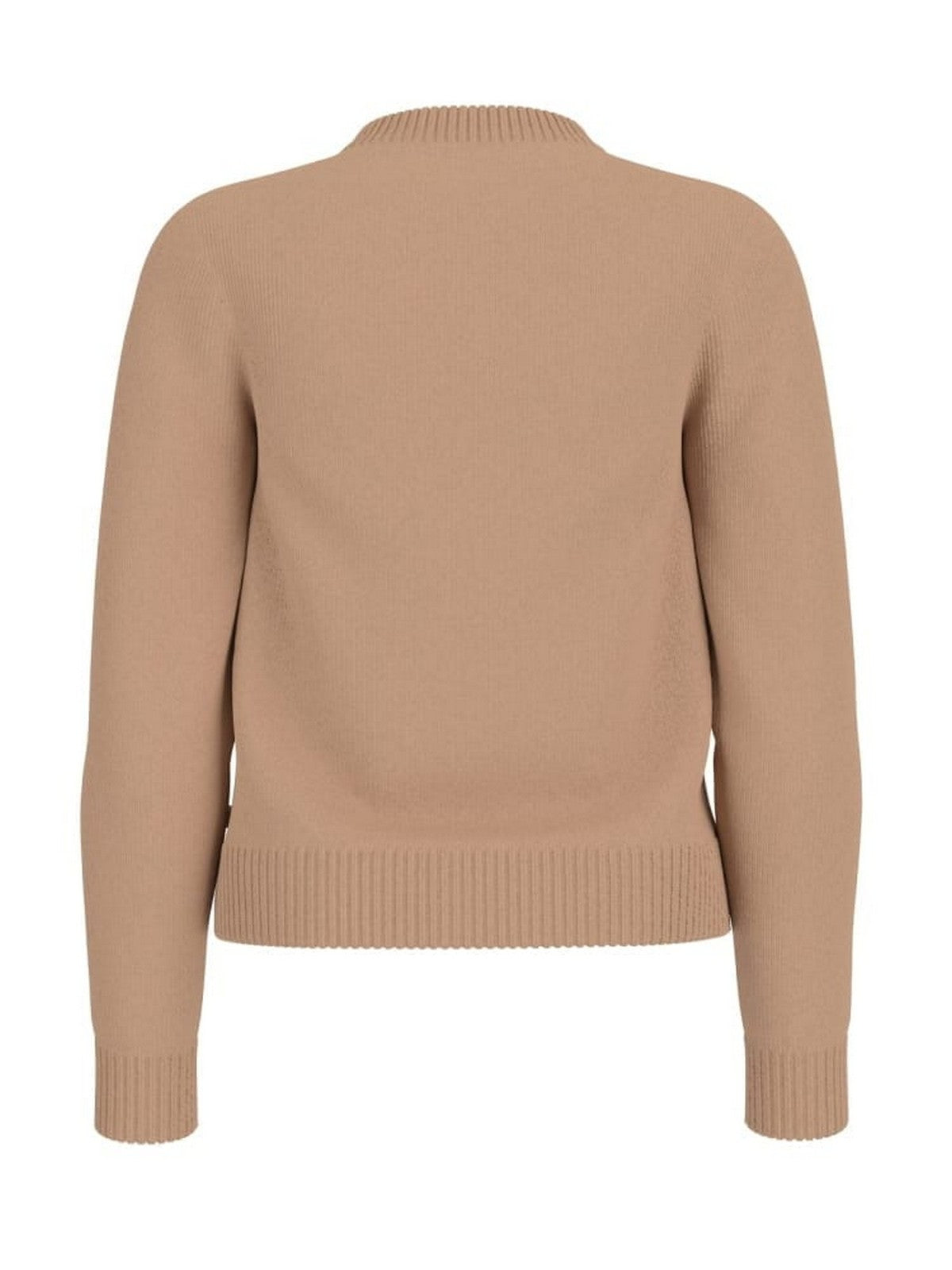 GUESS Maglione Donna GJ LS CN GUESS J INTARSIA SWTR W4BR10 Z3HM1 H147 BROWN OATMEAL HEATHE