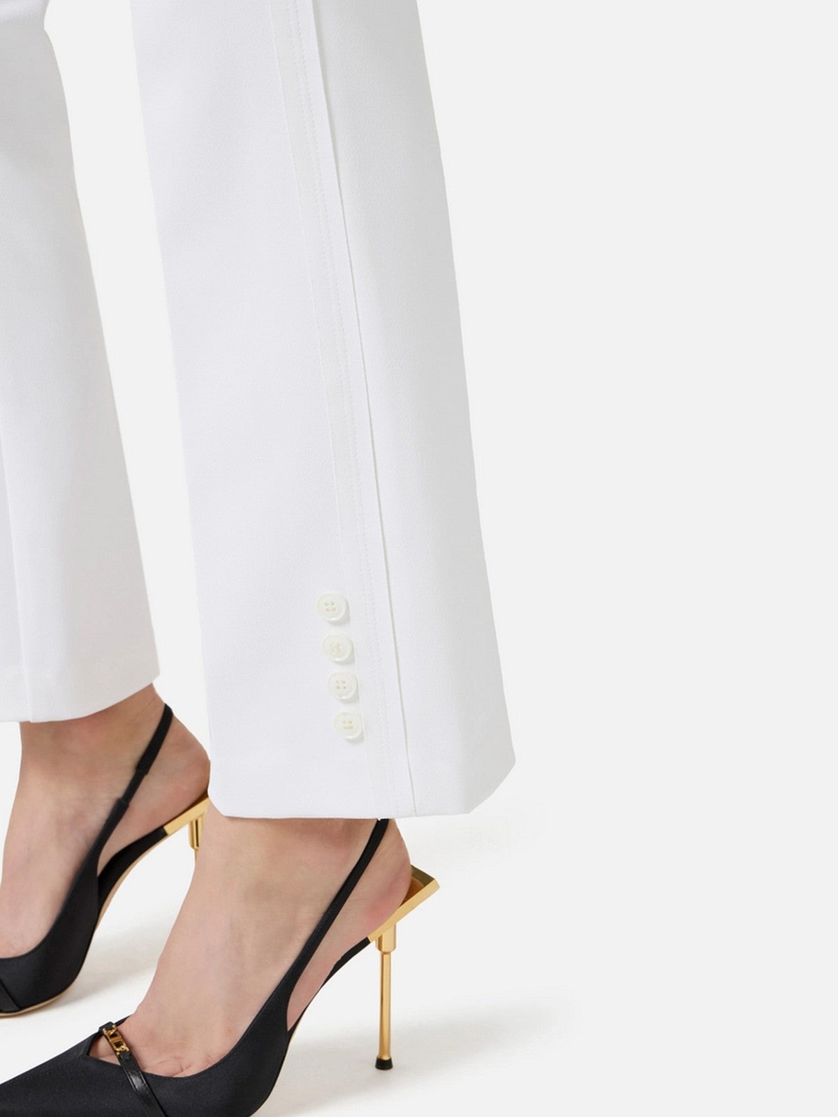 ELISABETTA FRANCHI Pantalone Donna PA16861E2 360 Avorio