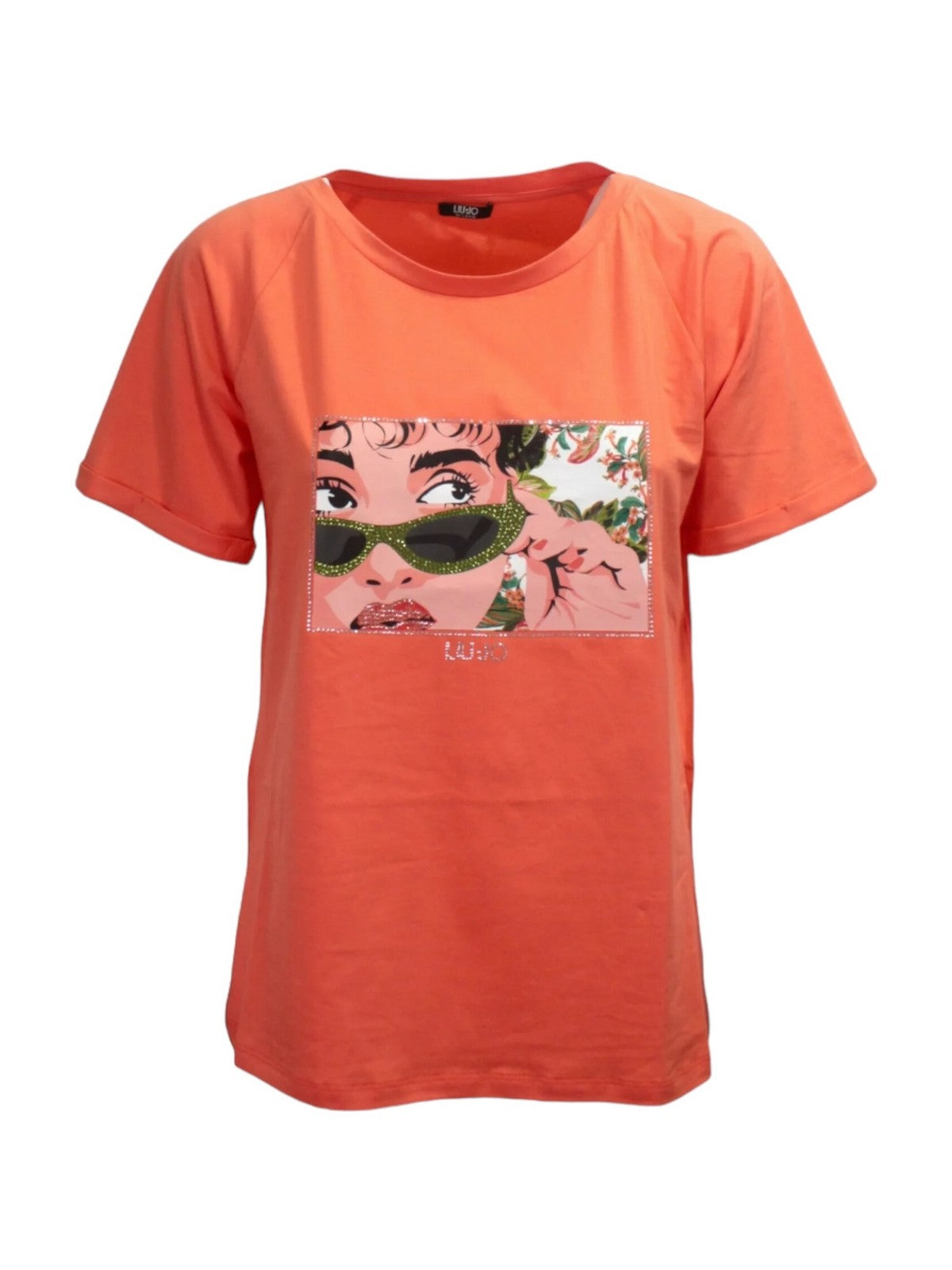 Liu Jo Beachwear T-shirt et Pole Woman V4104JS003 N9251 Red