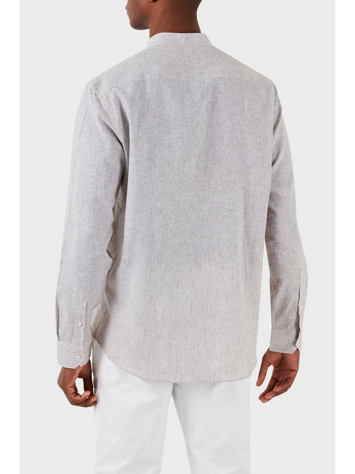 EMPORIO ARMANI Camicia Uomo E31CM3 F1312 440 Marrone gioboutiqueweb