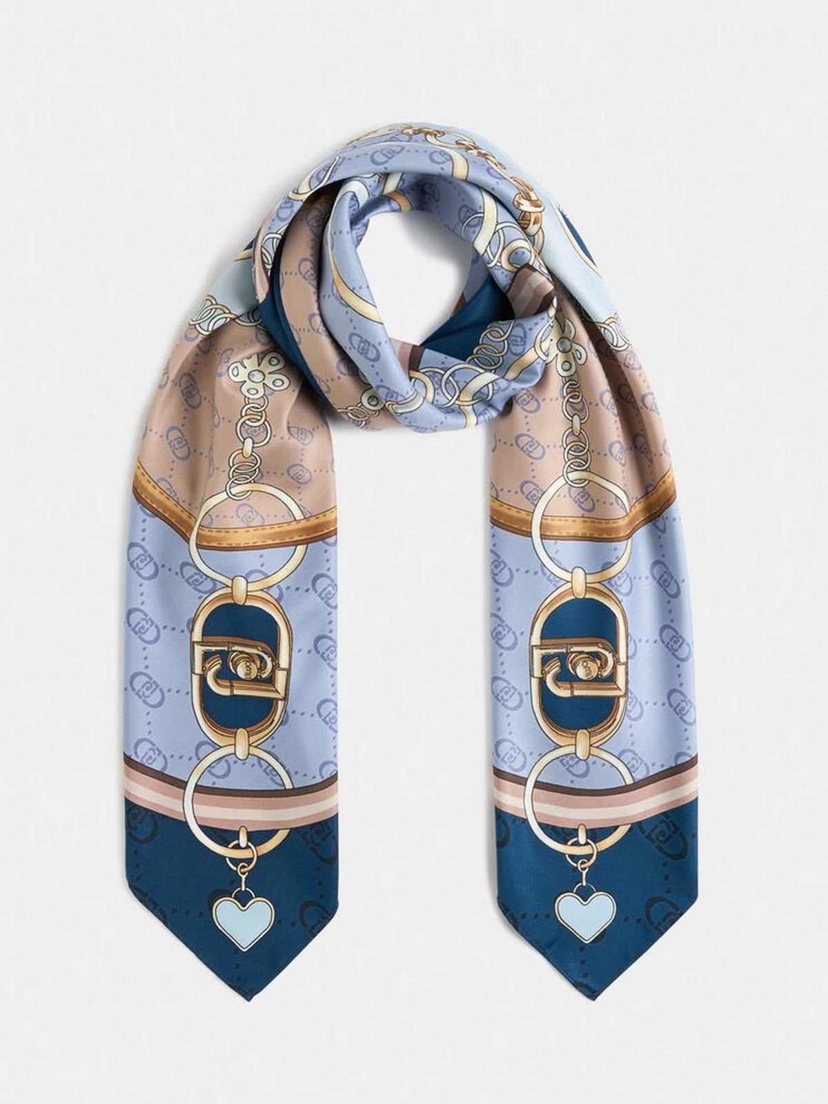 LIU JO SOFT Foulard Donna 2F5078T0300 94041 Lapis blue