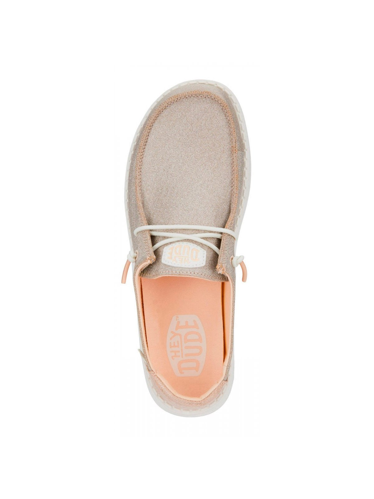 HEY DUDE Mocassino Donna Wendy Metallic Sparkle HD.41082 7D9 Rosa gioboutiqueweb