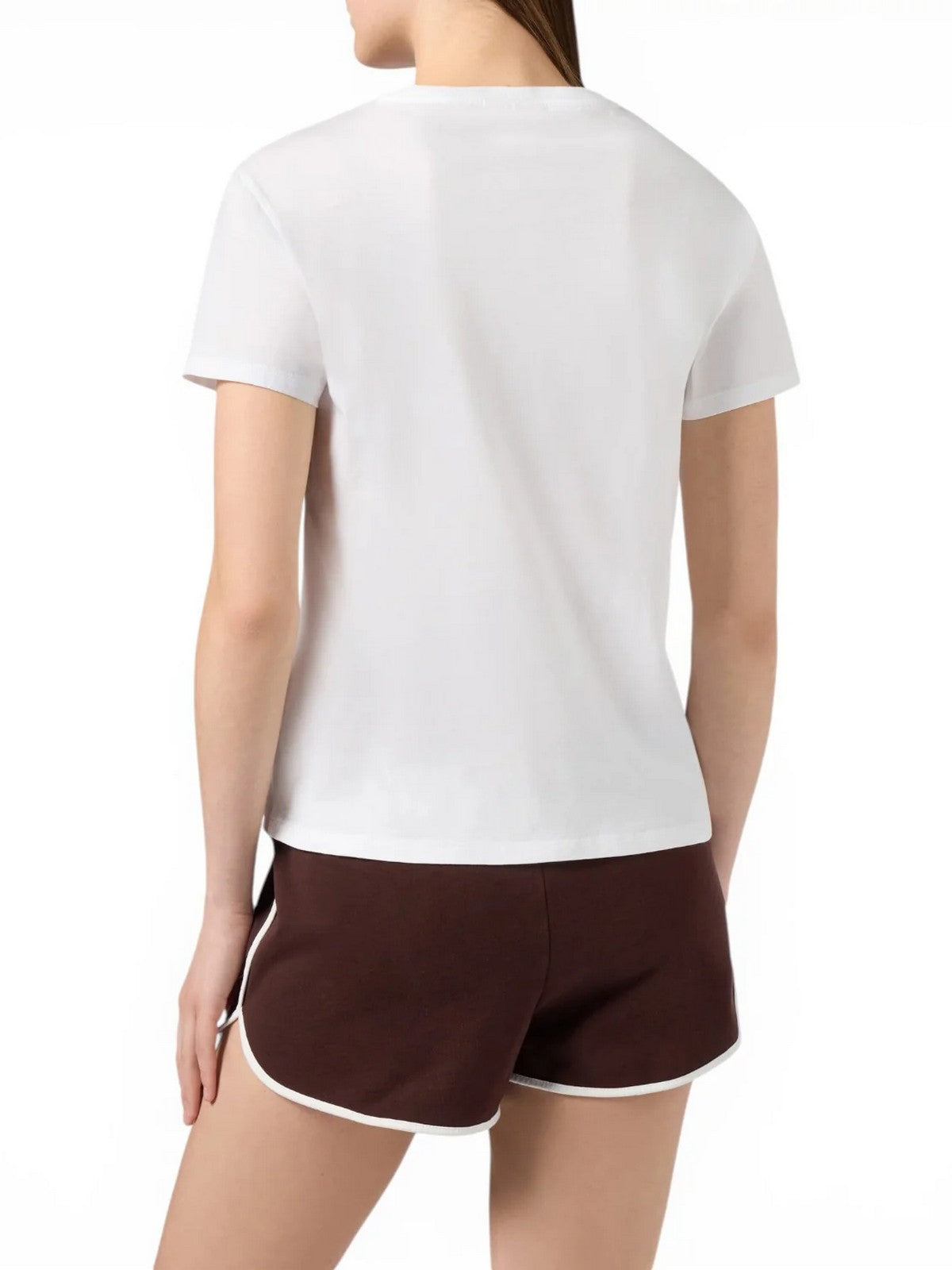 MC2 SAINT BARTH T-shirt Donna EMILIE 00298L SB 01N ANIMALIER PATCH