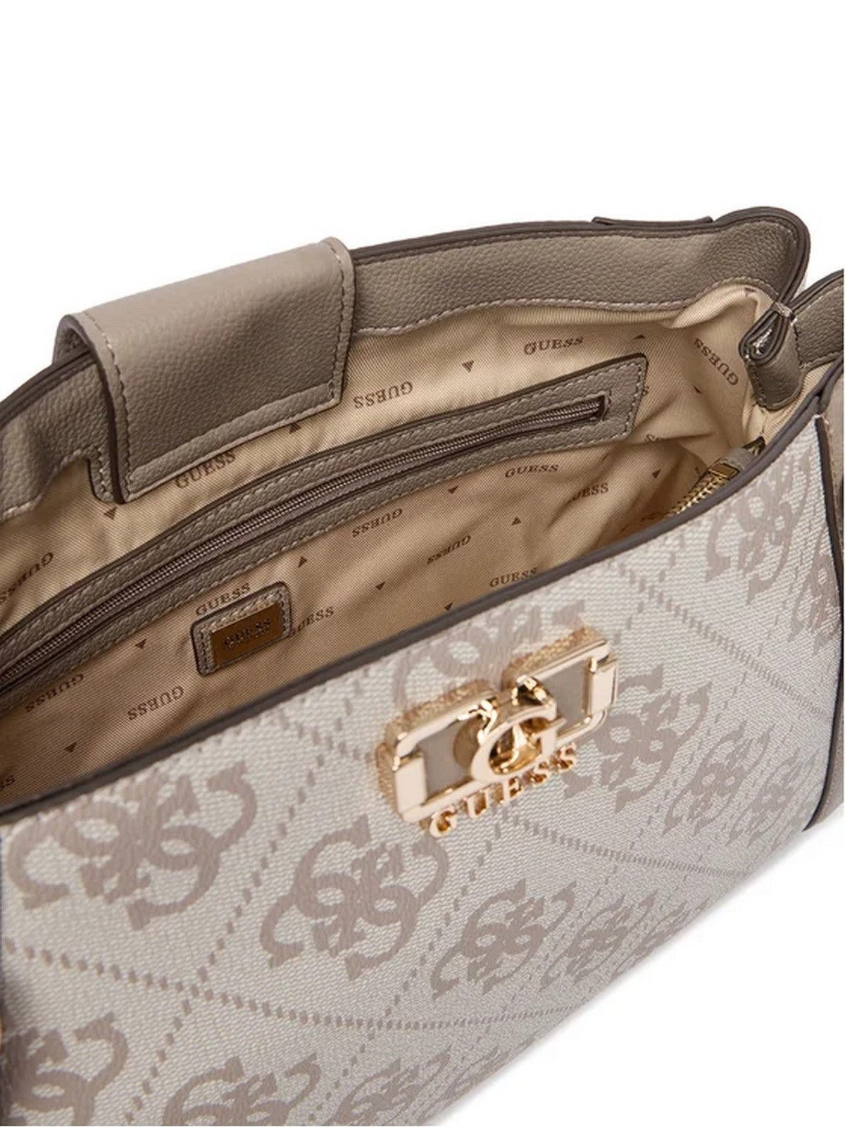 GUESS Borsa Donna KARNILLA LOGO GFRIEND CARRYALL HWOS99 01220 DKO DARK TAUPE LOGO