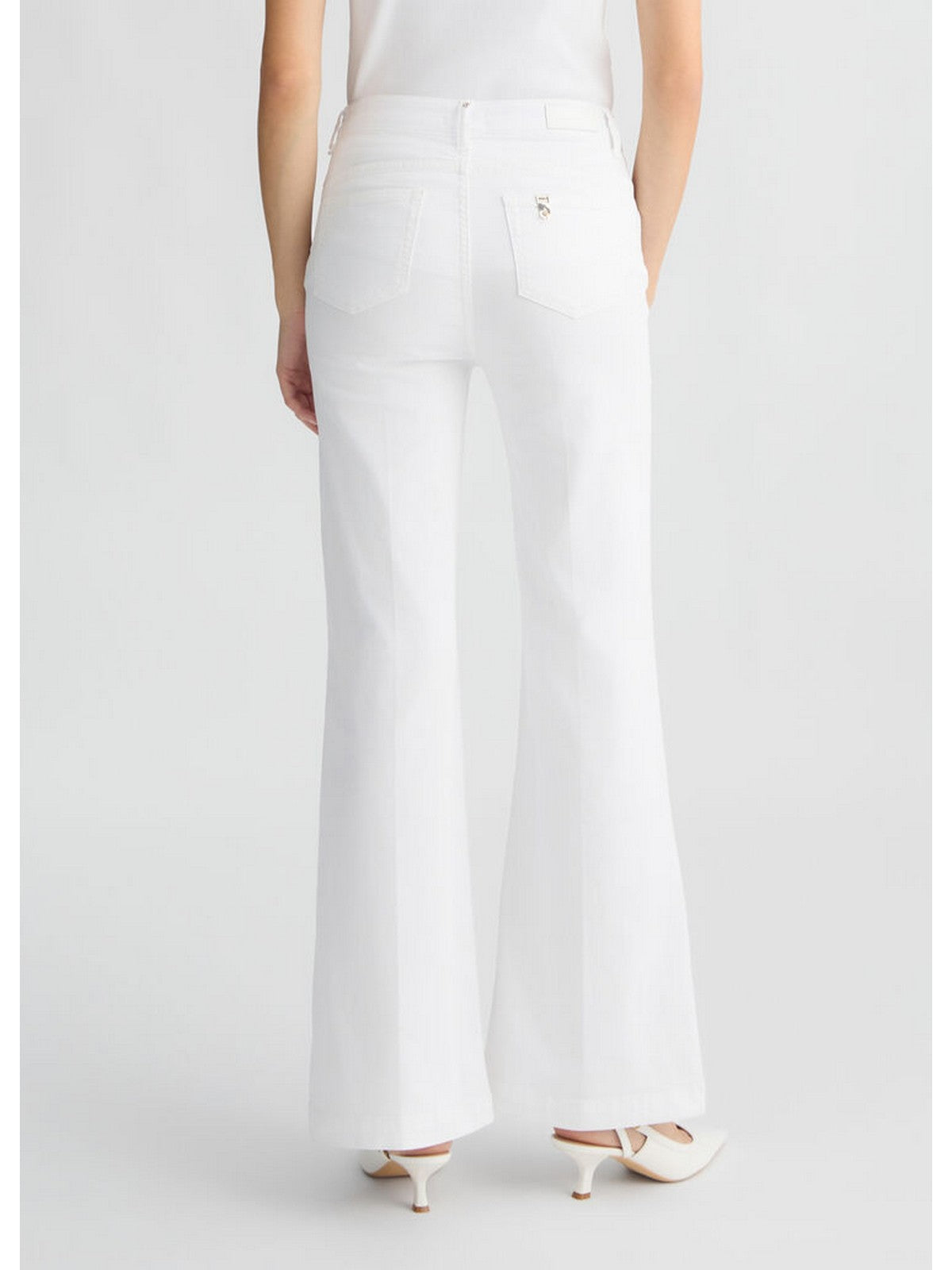 LIU JO WHITE Jeans Donna WA5459T4033 11111 Bianco gioboutiqueweb