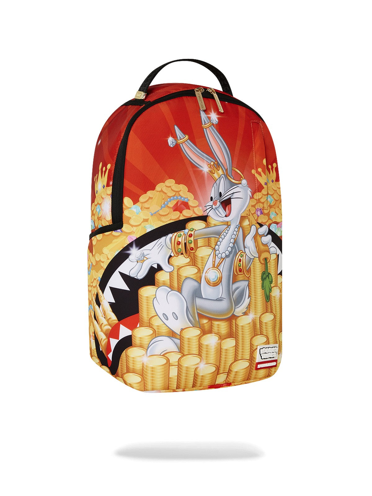 SPRAYGROUND Zaino Uomo LOONEY TUNES RICH KING BUGS DLXR BACKPACK 910B7322NSZ GIALLO