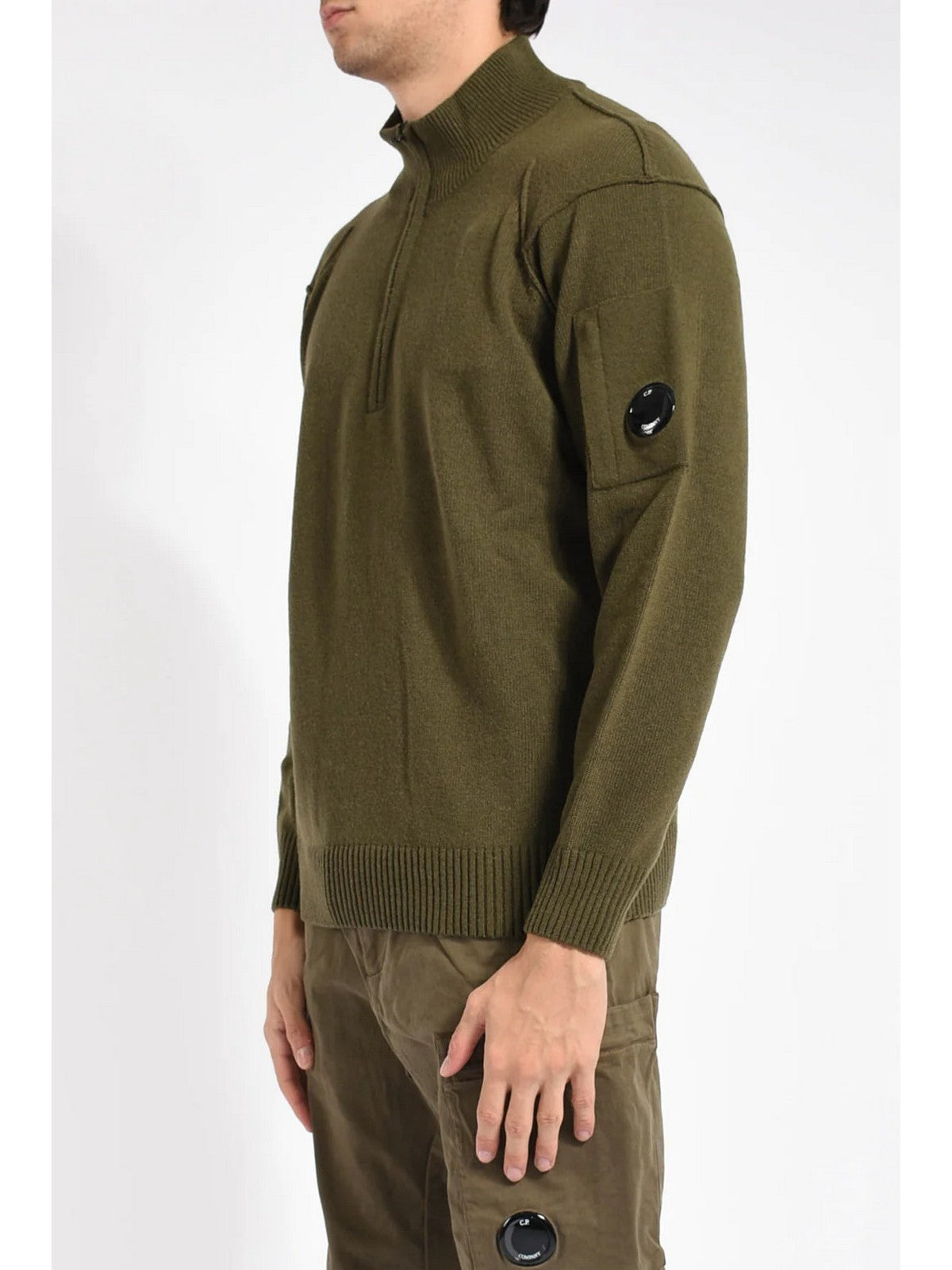 C.P. COMPANY Maglione Uomo RFCMKN709A110149A 683 683 - IVY GREEN