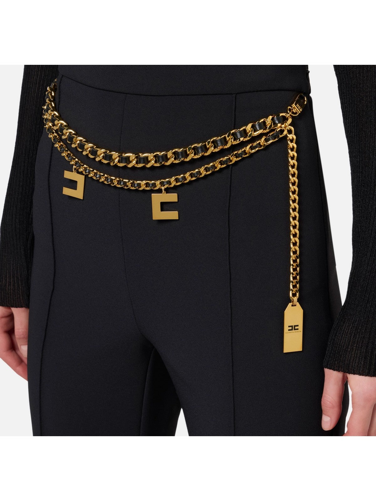 ELISABETTA FRANCHI Pantalone Donna PAT3546E2 110 Nero