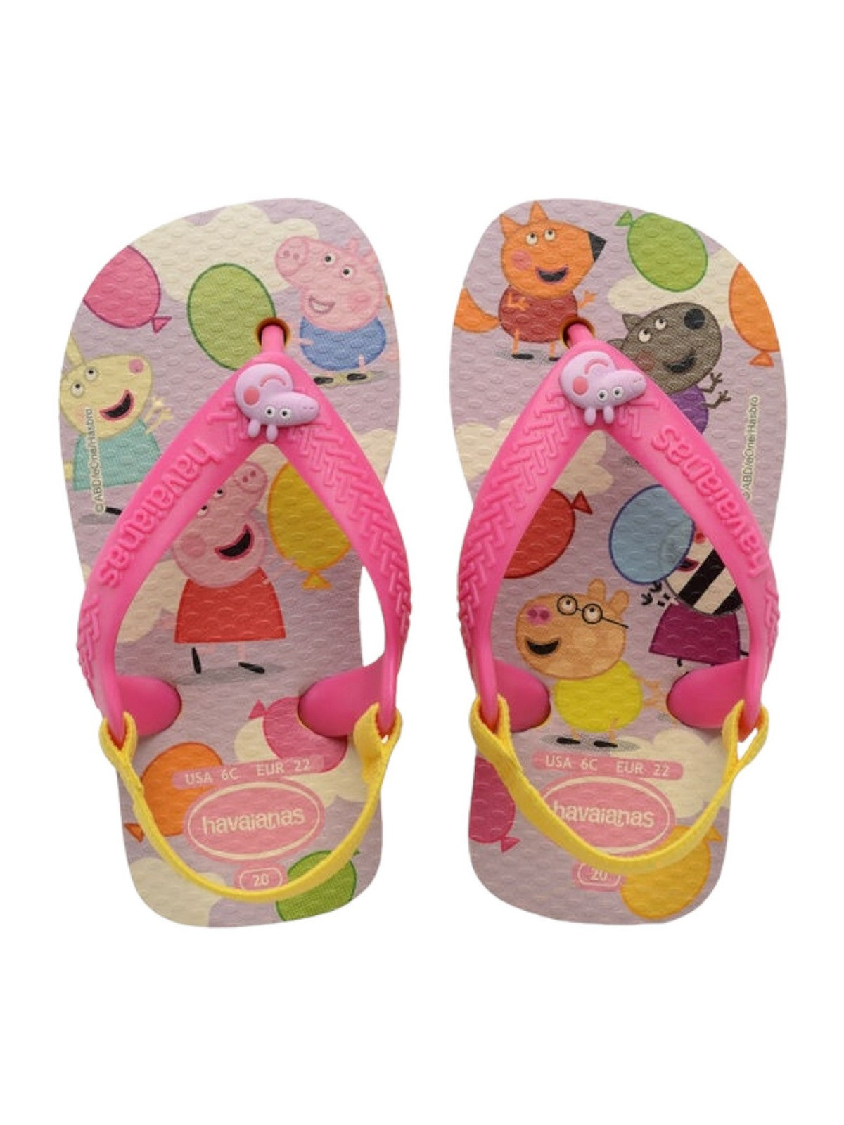 HAVAIANAS Infradito Bambini e ragazzi Hav. baby peppa pig 4145980.2197 Giallo gioboutiqueweb
