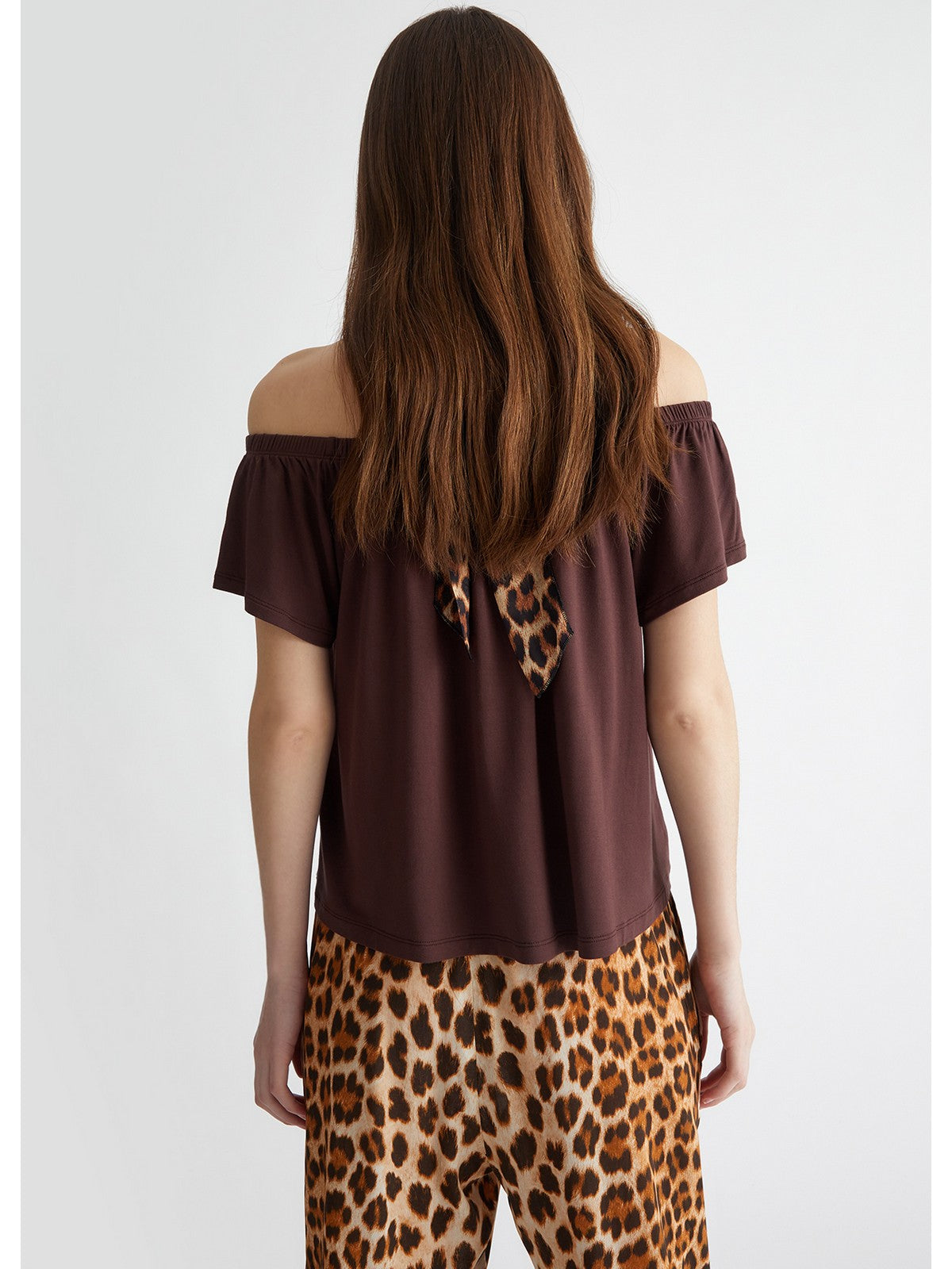 Liu Jo Beachwear T-shirt et Pole Woman V4215JS360 N9247 Marrone