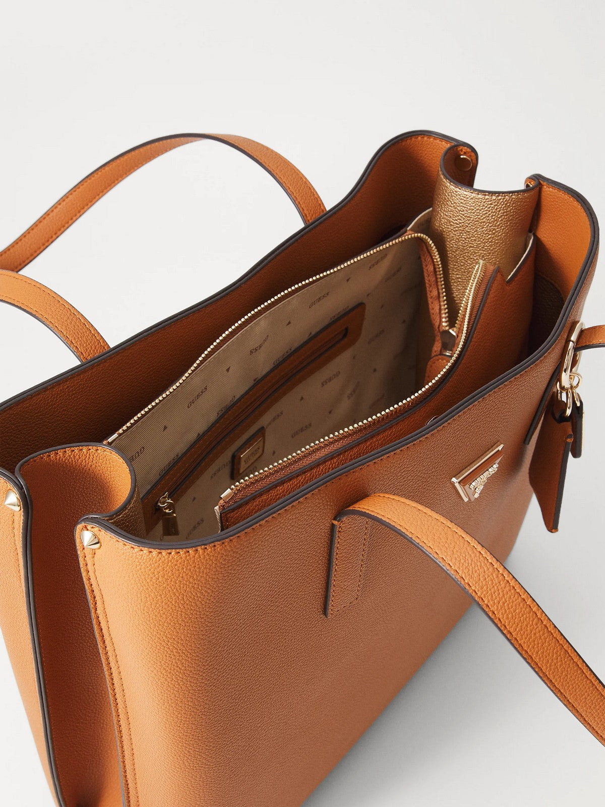 GUESS Borsa Donna MERIDIAN II GIRLFRIEND TOTE HWBG69 74230 COG COGNAC