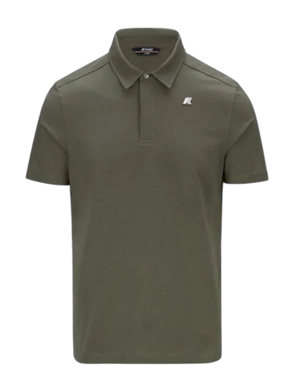 K-WAY Polo Uomo VINCELLE LIGHT STRETCH JERSEY K61419W V15 Verde gioboutiqueweb