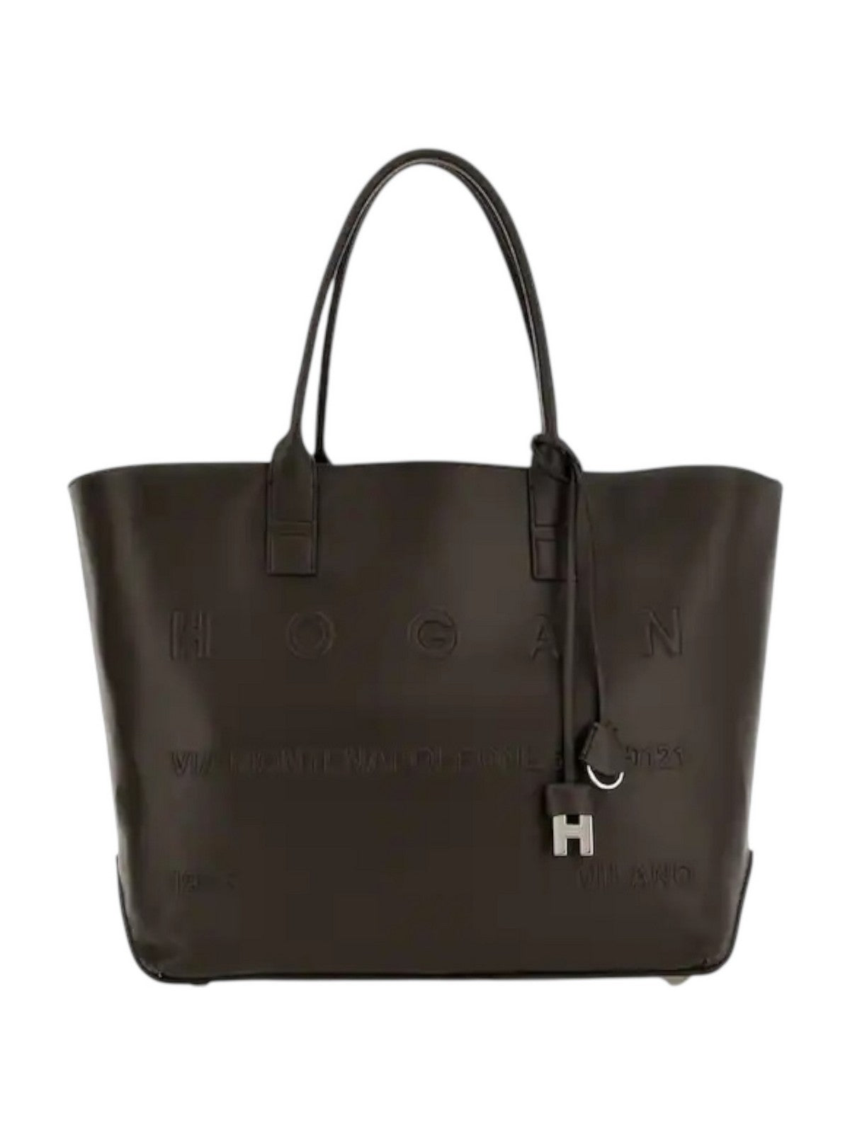 HOGAN Borsa Donna ADDRESS SHOPPING MEDIA KBW01TA0300TZPS808 PALISSANDRO gioboutiqueweb