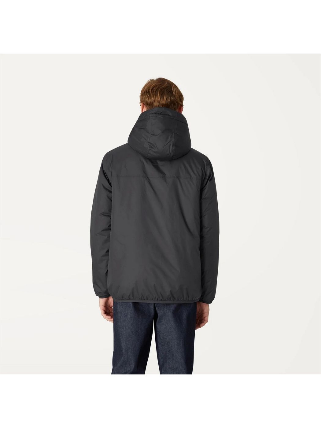 K-WAY Giubbino Uomo Le vrai 3.0 claude orsetto K3118TW USY Nero gioboutiqueweb