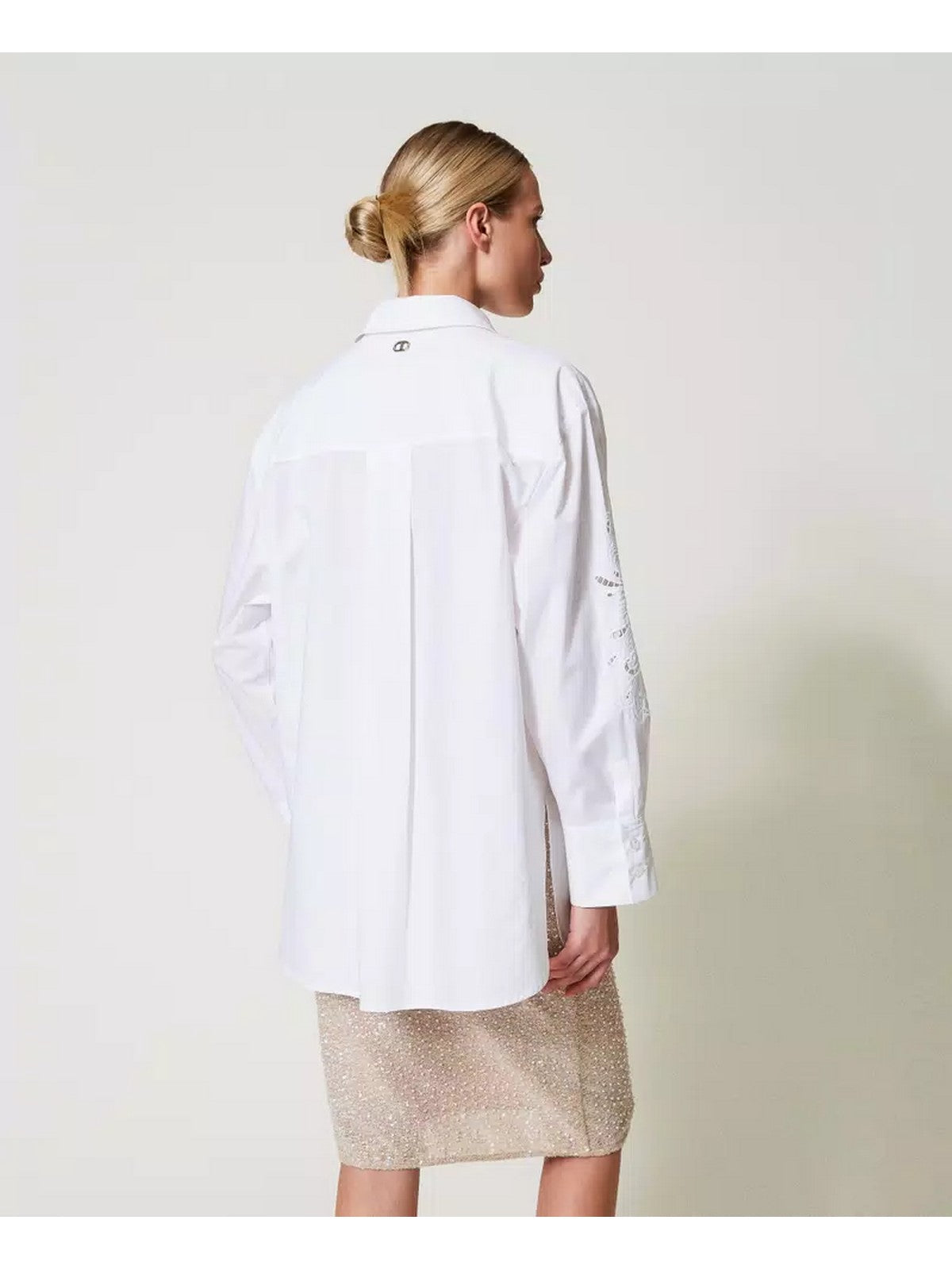 TWINSET Camicia Donna 251TP2170 00001 Bianco gioboutiqueweb
