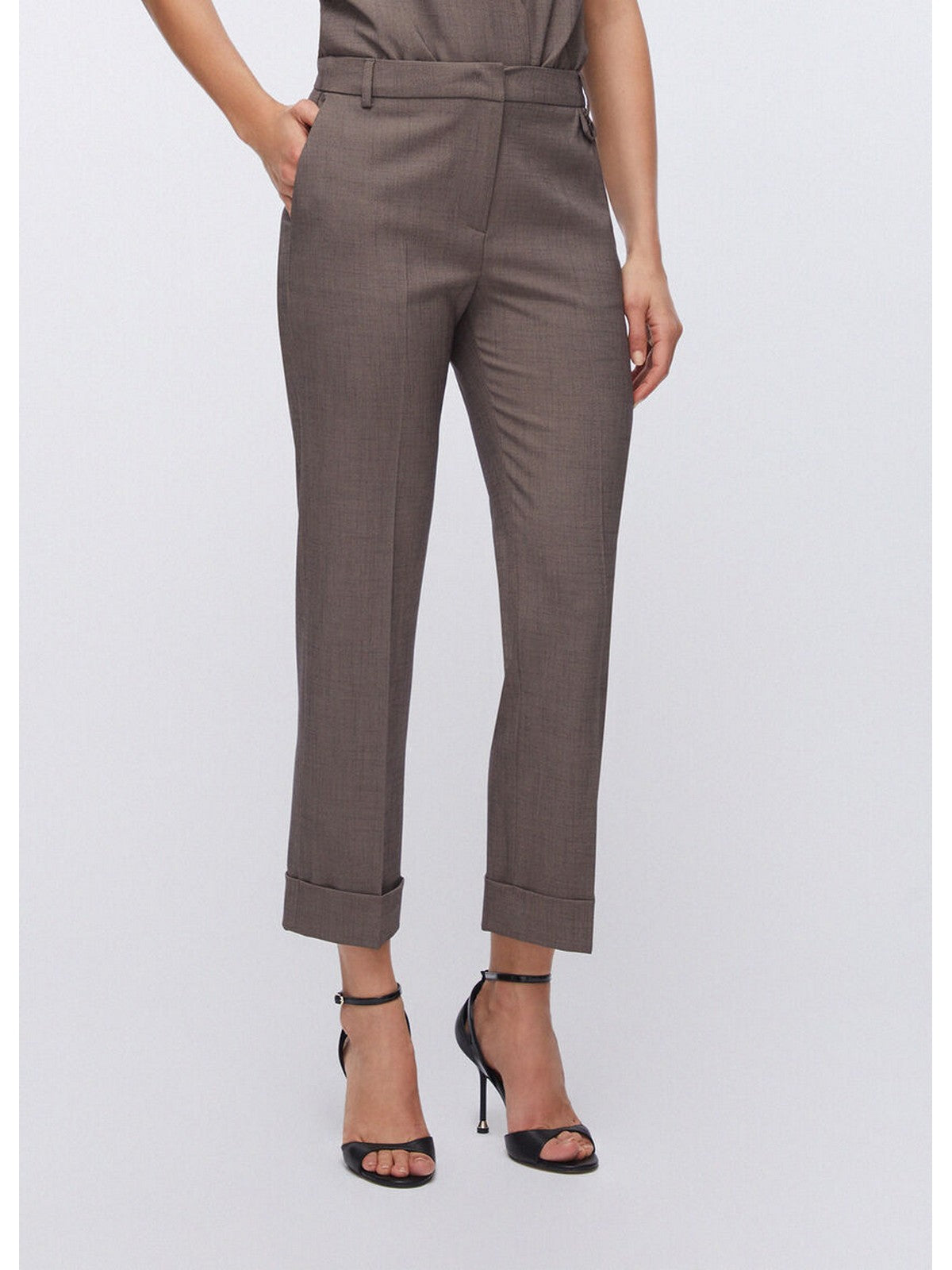 LIU JO BLACK Pantalone Donna CA6367T577A P9578 Pepe melange
