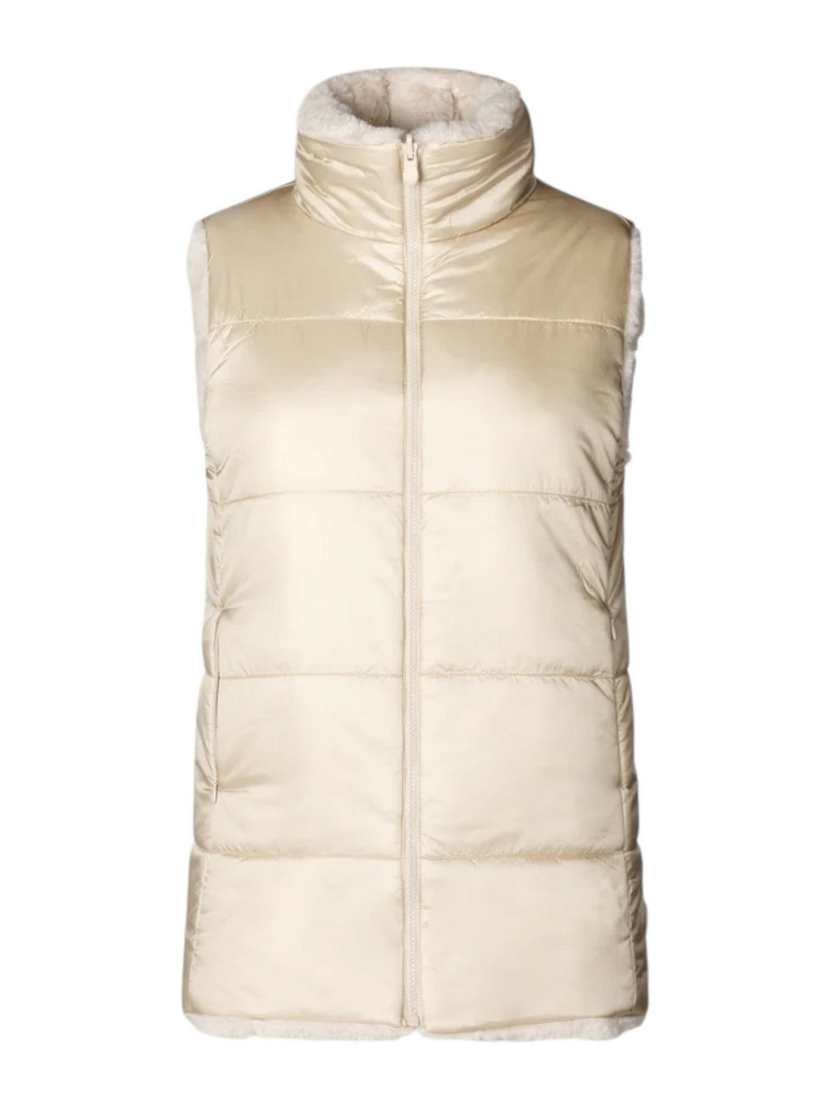 SAVE THE DUCK Gilet Donna NIVES D82493W FURY21 40034 SHORE BEIGE