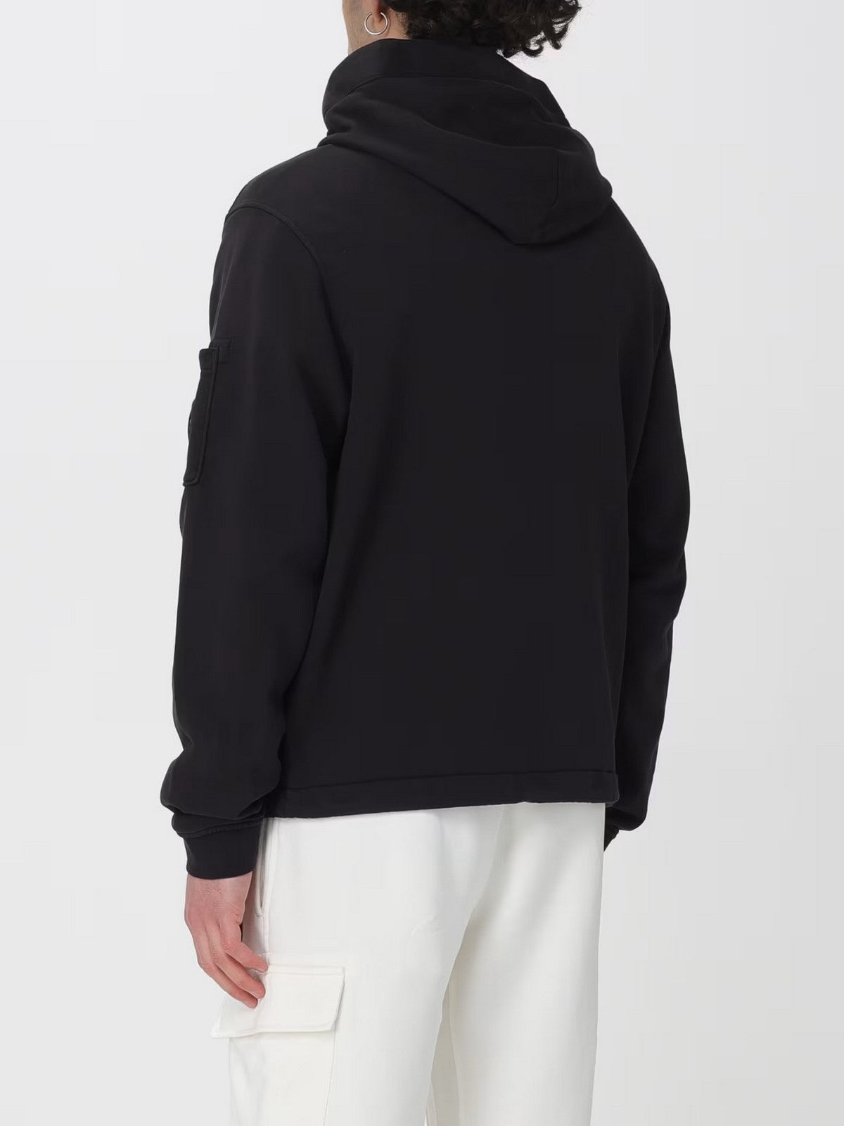 C.P. COMPANY Felpa Uomo 20CMSS039A110044G 999 999 - BLACK