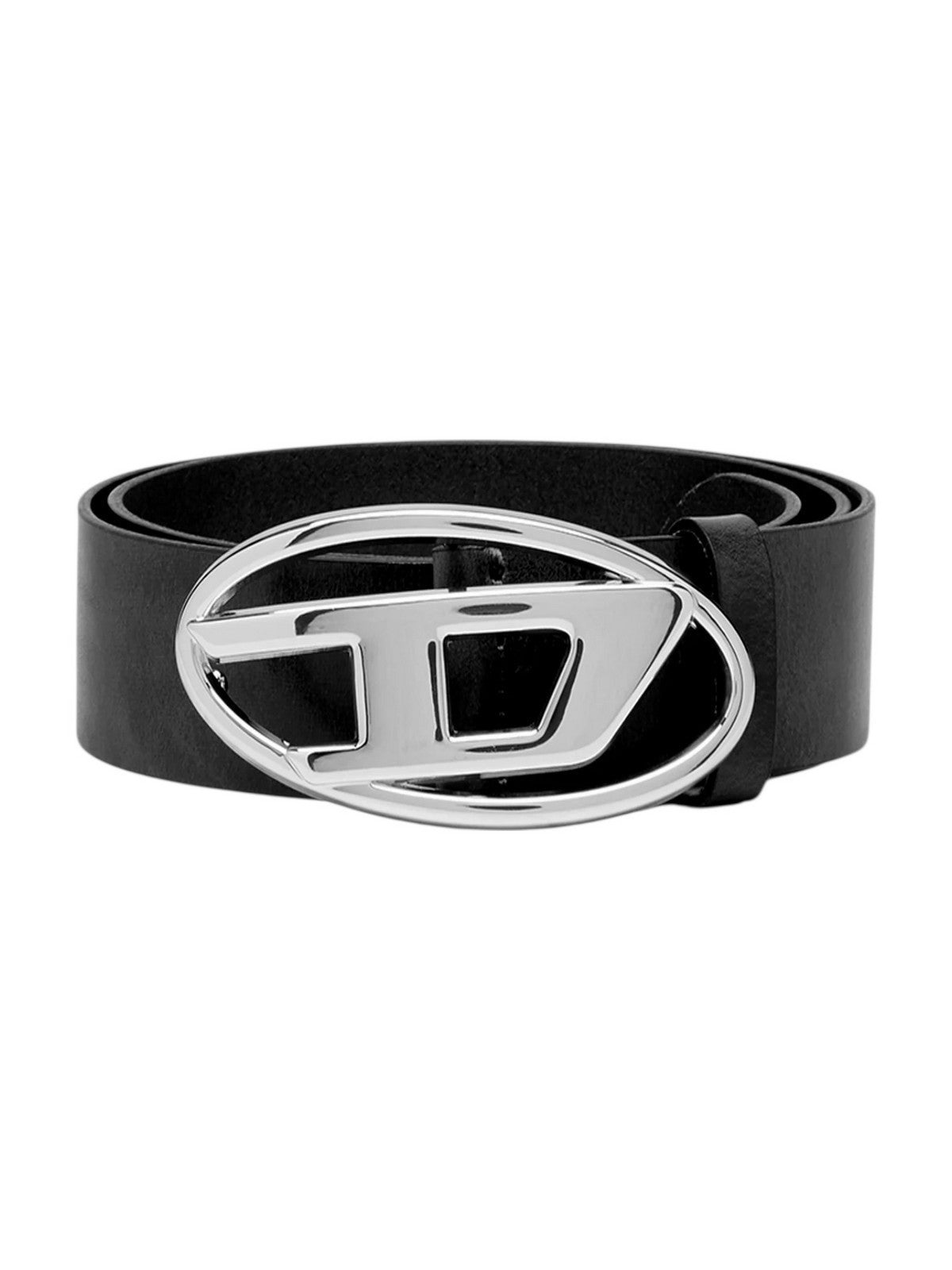 DIESEL Herrengürtel OVAL D LOGO B-1DR W BELT X08727 PR666 H6528 001 – SCHWARZ