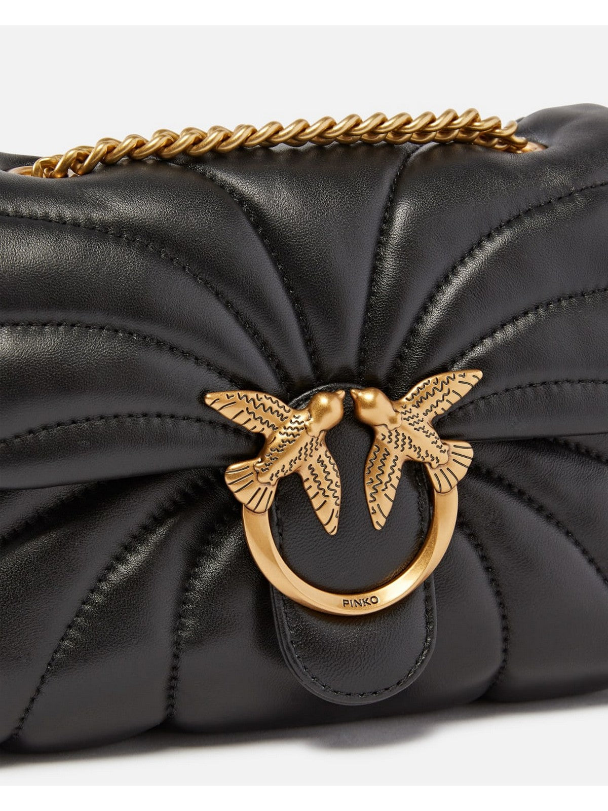 PINKO Pochette Donna LOVE PUFF MINI 100039-A1EX Z99Q BLACK