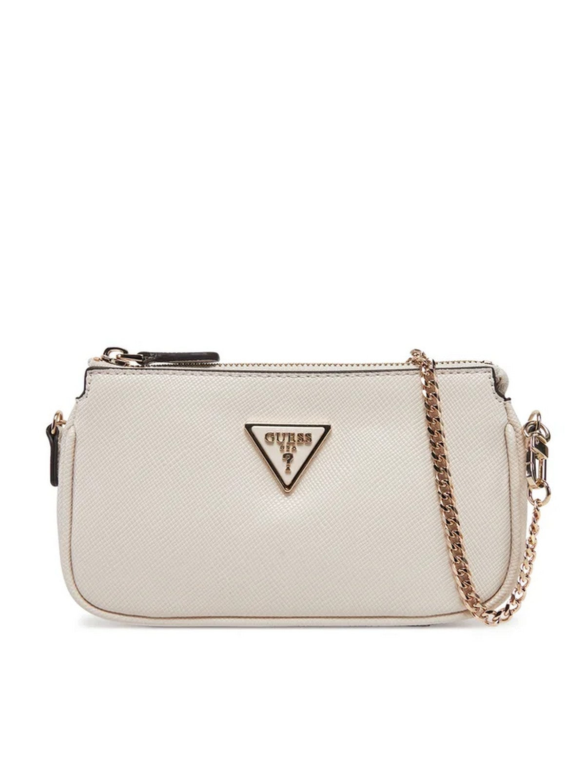 GUESS Borsa Donna NOELLE DBL POUCH CROSSBODY HWZG78 79710 BON Beige gioboutiqueweb