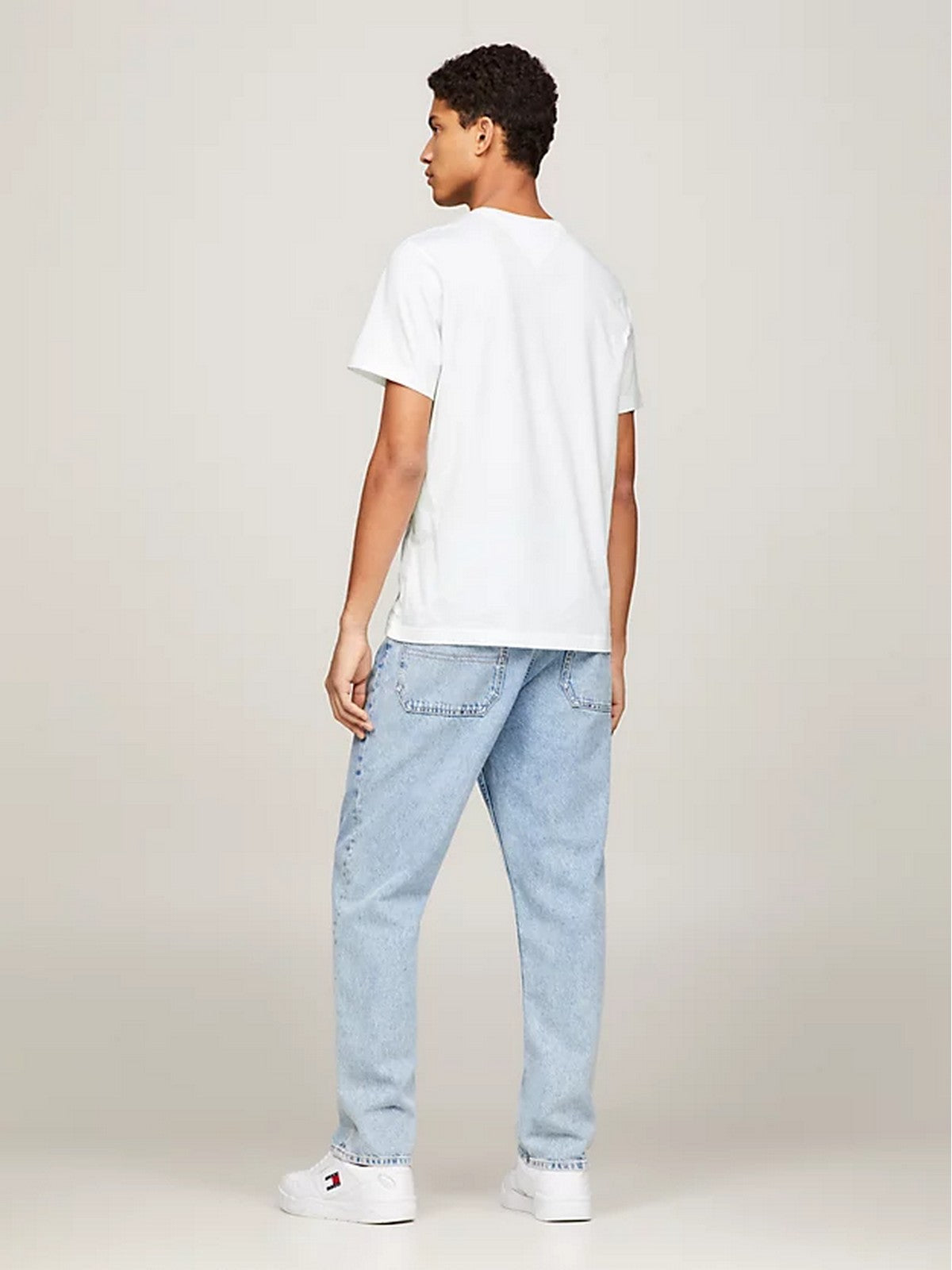 TOMMY HILFIGER T-Shirt e Polo Uomo DM0DM04411 100 Bianco