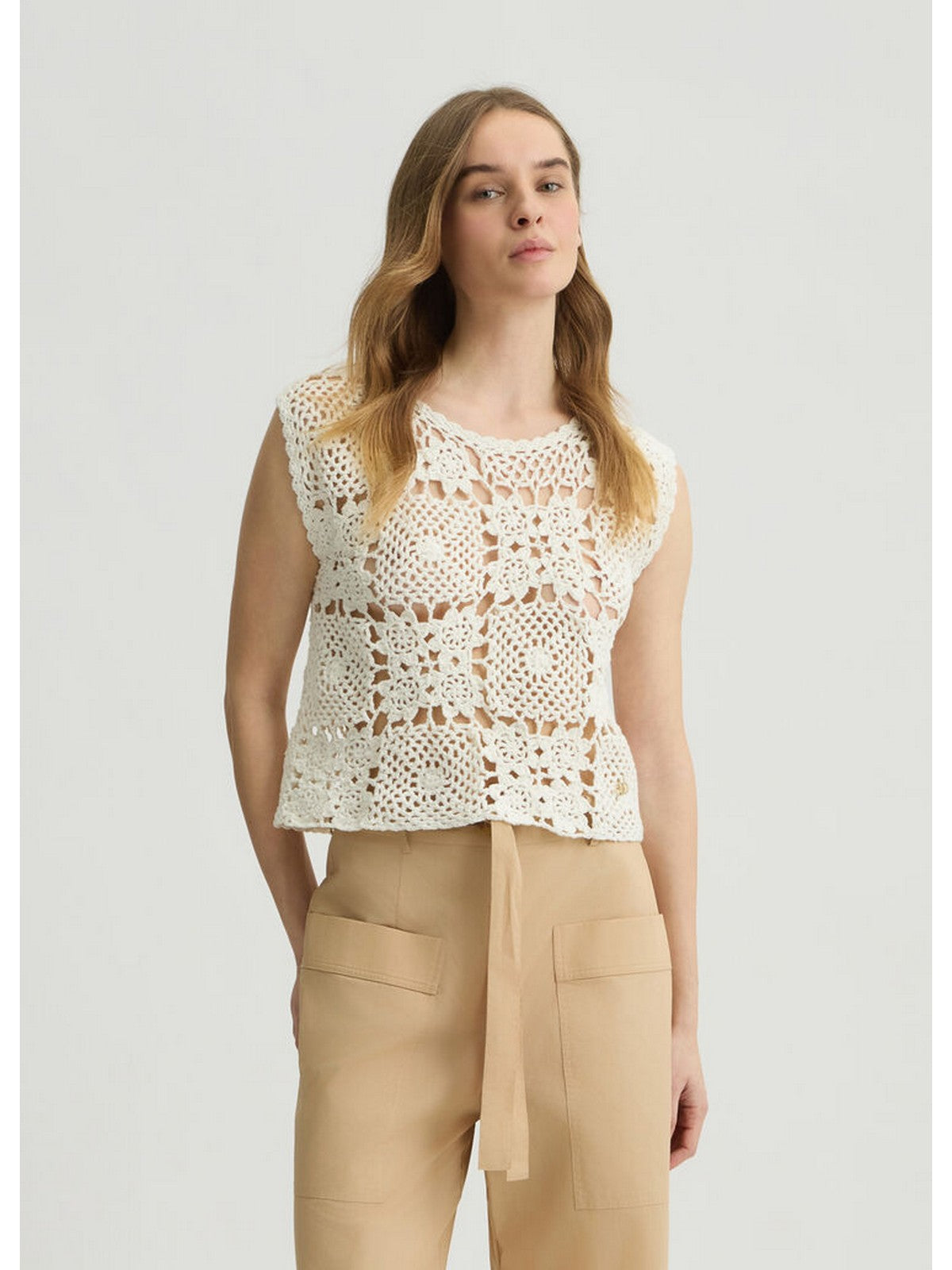 LIU JO WHITE Top Donna WA5209MA30Q 10701 Bianco gioboutiqueweb