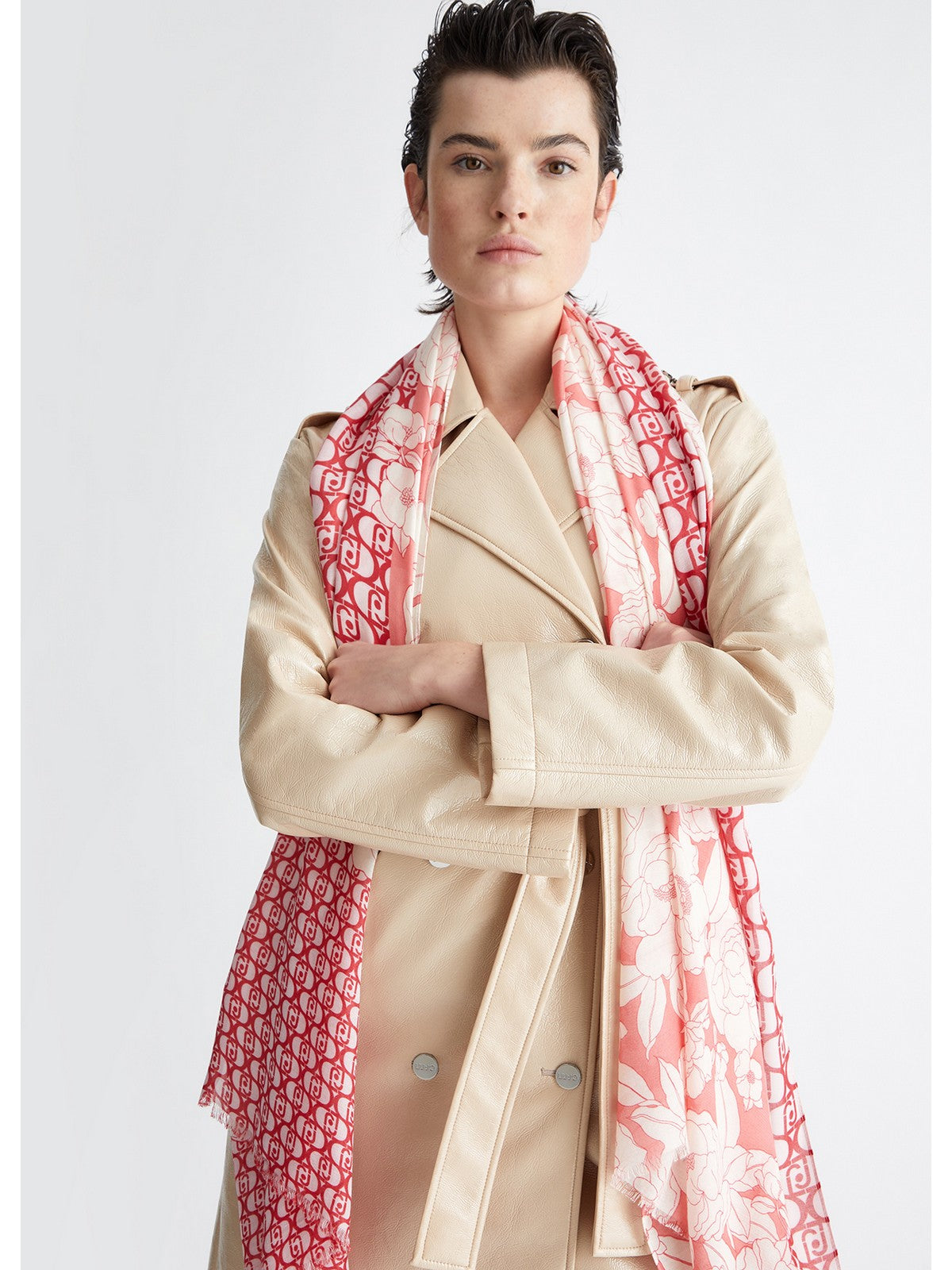 LIU JO SOFT Stola Donna 2A4021T0300 61632 Rosso gioboutiqueweb