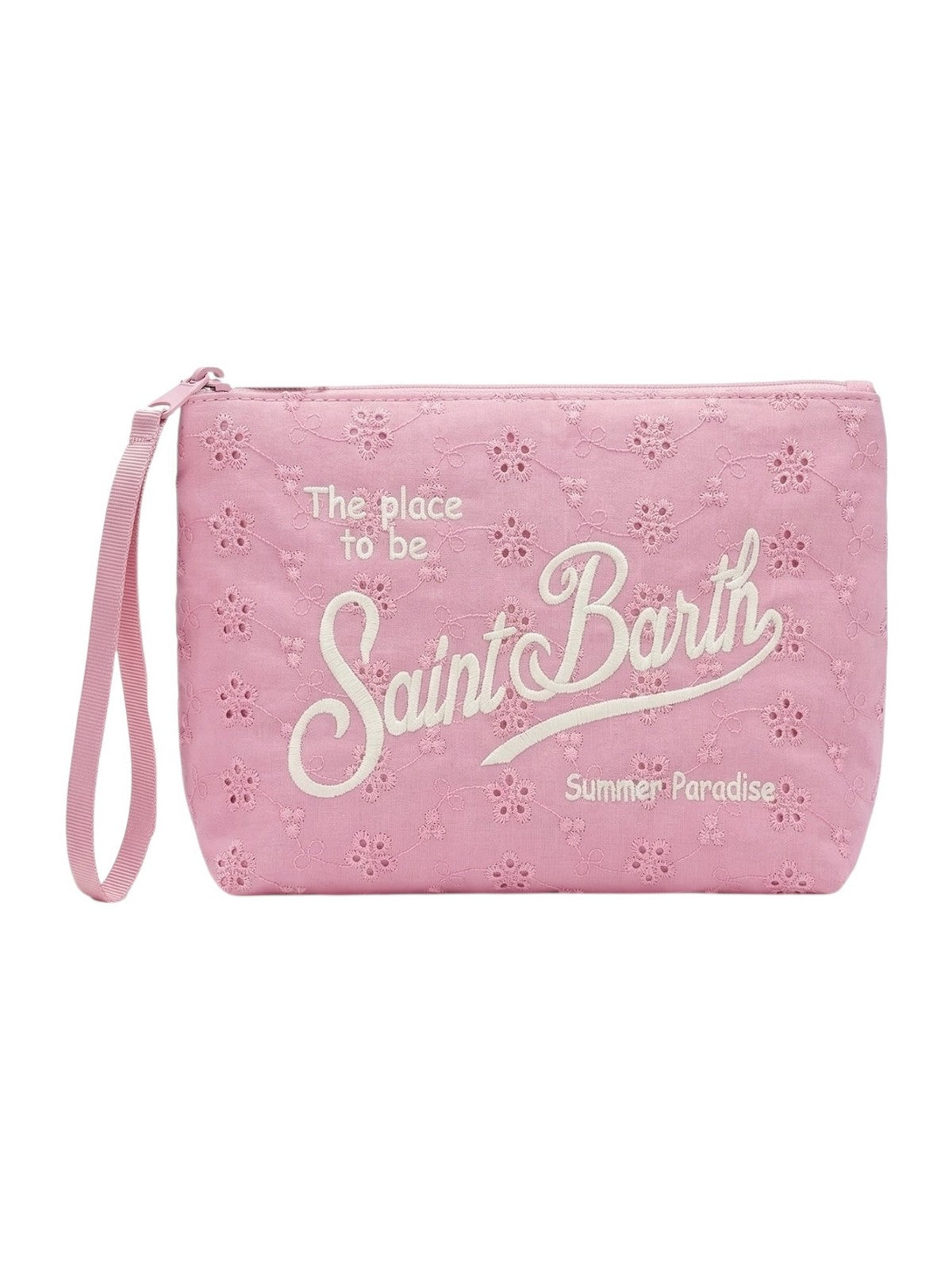 MC2 SAINT BARTH Pochette Donna ALINE SANGALLO 03025L COTTON MINI FLOWERS EMBRY 21 EMB