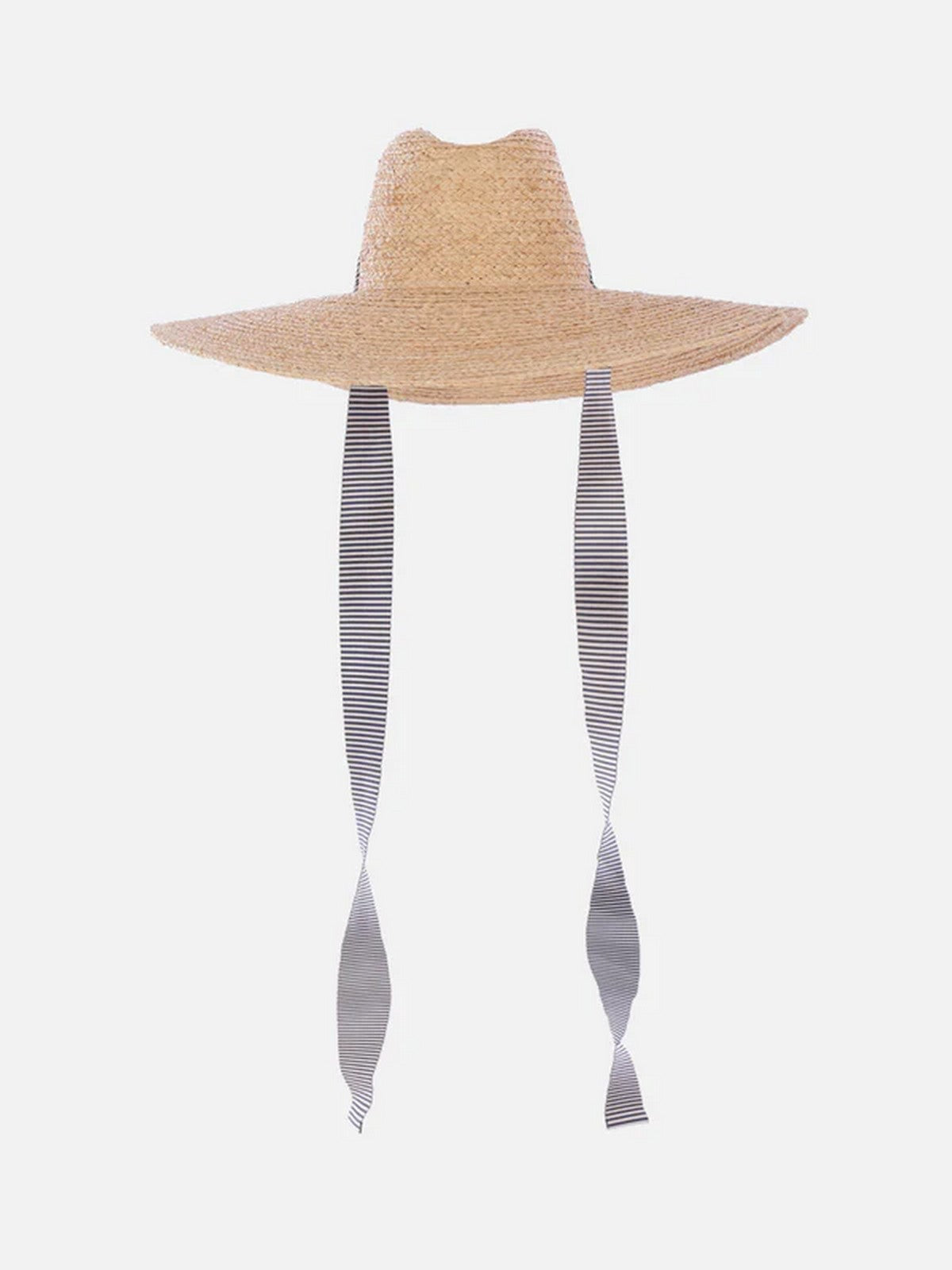 BORSALINO Cappello Donna 4039 00H8 Naturale cinta a rihe bianco/navy gioboutiqueweb