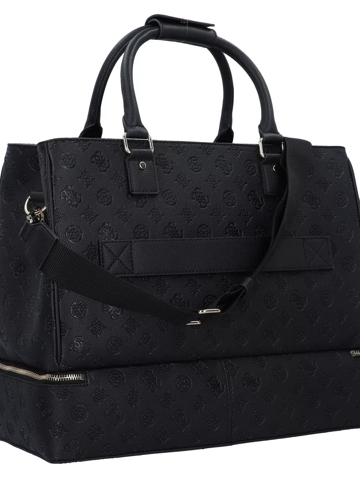 GUESS Valigia e Trolley Donna WILDER ZIP BOTTOM SHOPPER TOTE TWDP74 52415 BLA Nero gioboutiqueweb