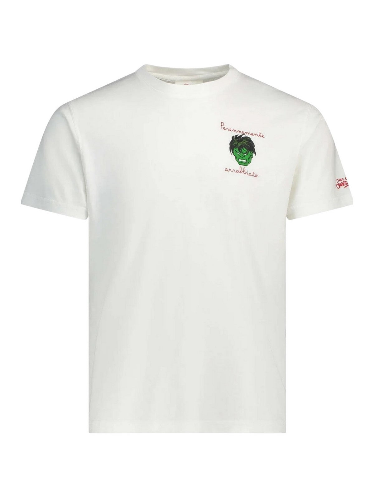 MC2 SAINT BARTH T-shirt Uomo TSHIRT MAN 04962H ANGRY HULK 01N EMB gioboutiqueweb