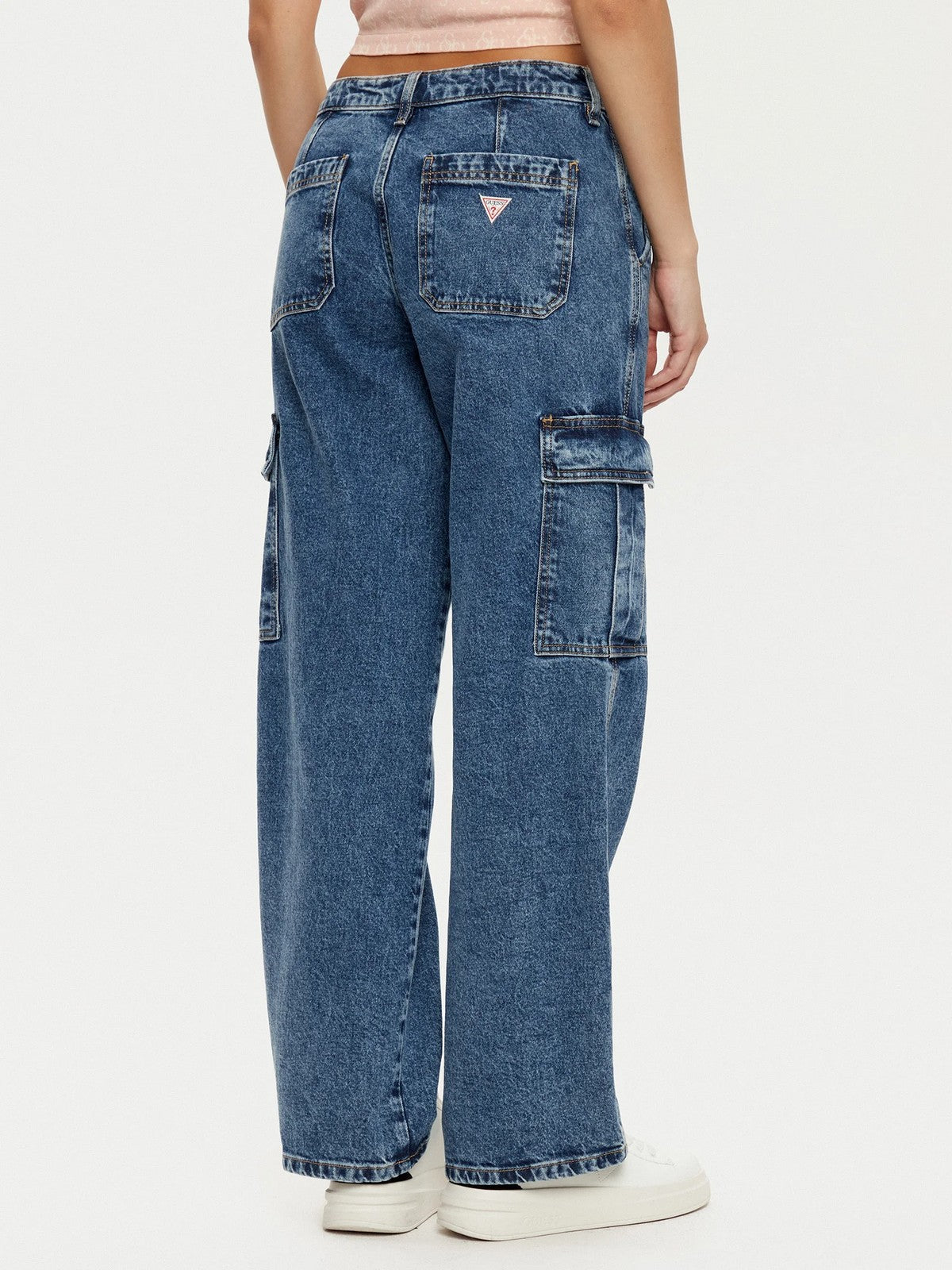 GUESS Jeans Donna GJ G10 CARGO W5RA1R D5M43 M3DW Blu gioboutiqueweb