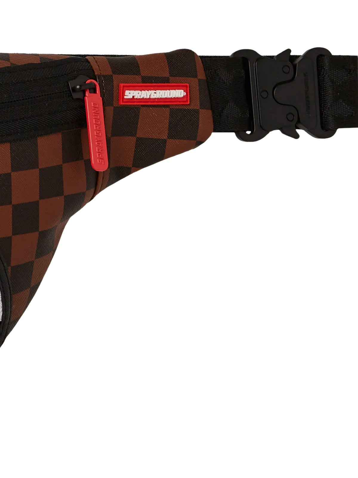 SPRAYGROUND Marsupio Uomo MACHINE FRANCAISE CROSSBODY 910B7488NSZ Marrone gioboutiqueweb